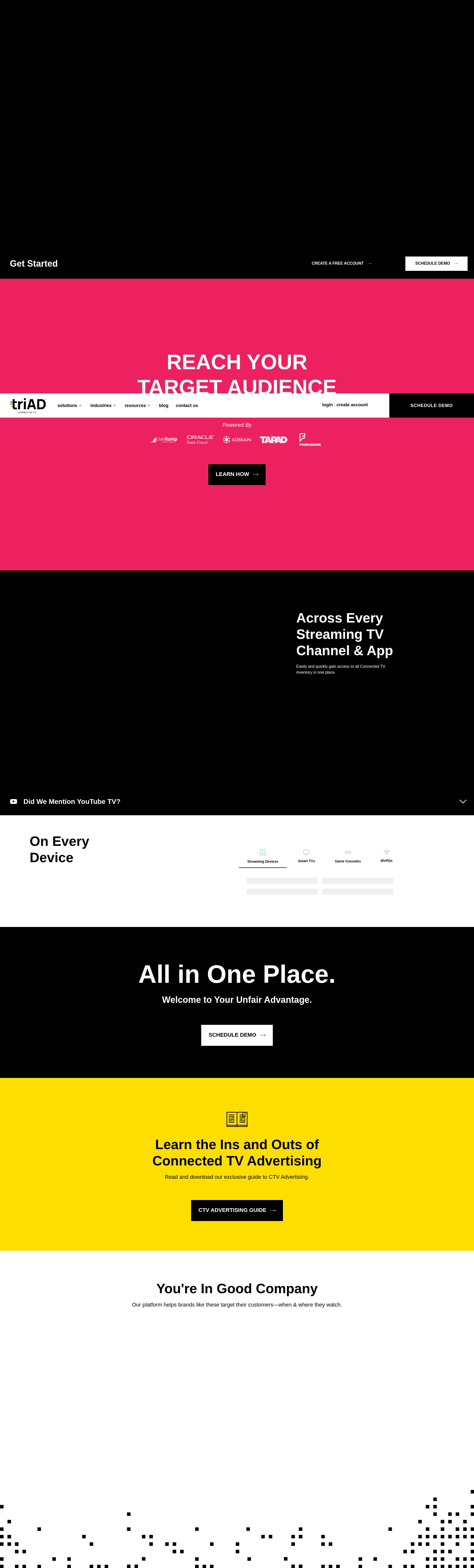 Screenshot of www.triadctv.com