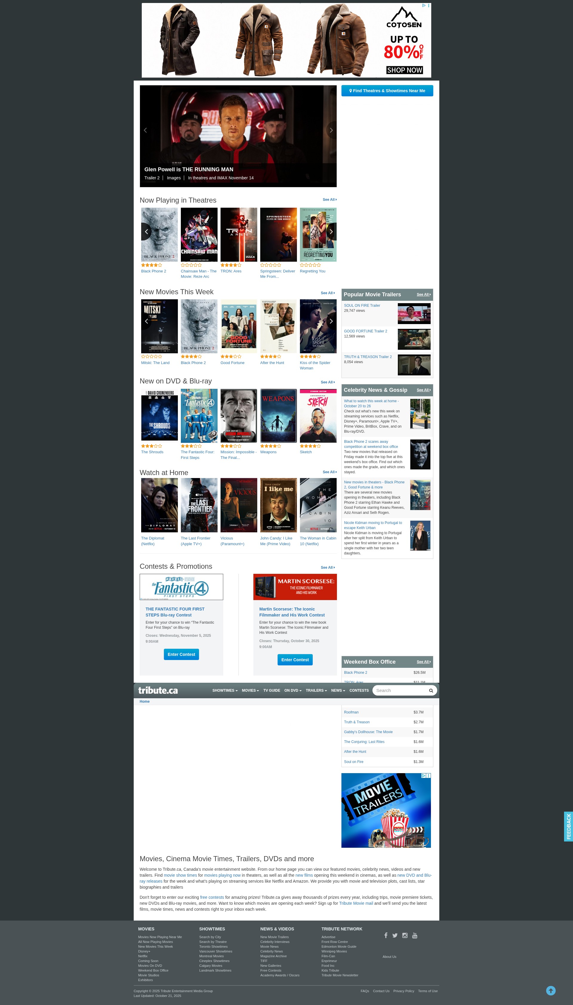 Screenshot of www.tribute.ca