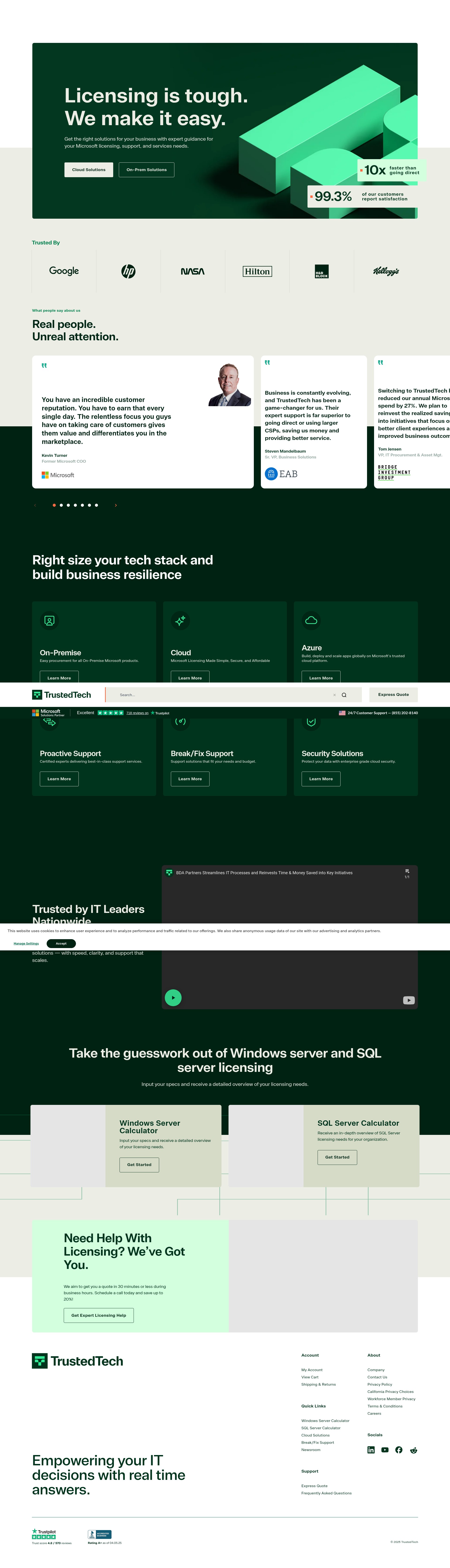 Screenshot of www.trustedtechteam.com
