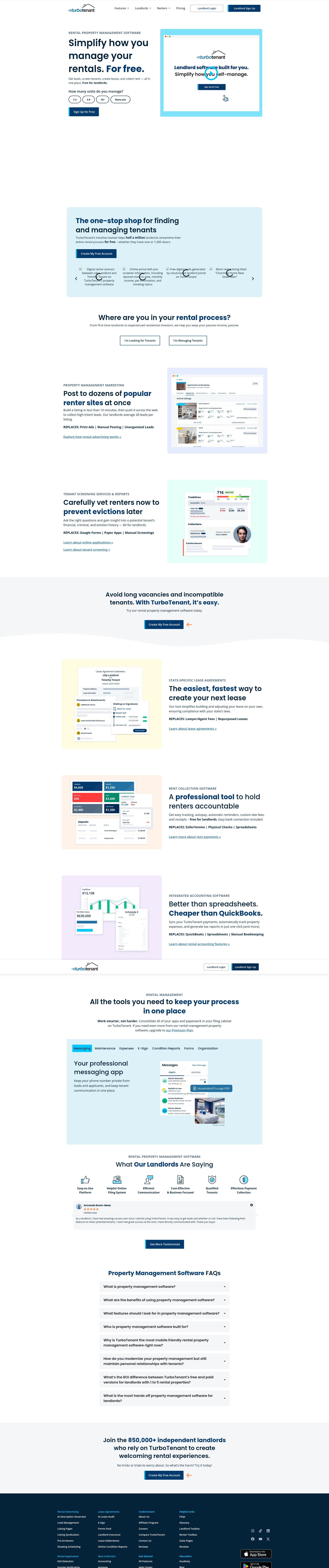 Screenshot of www.turbotenant.com