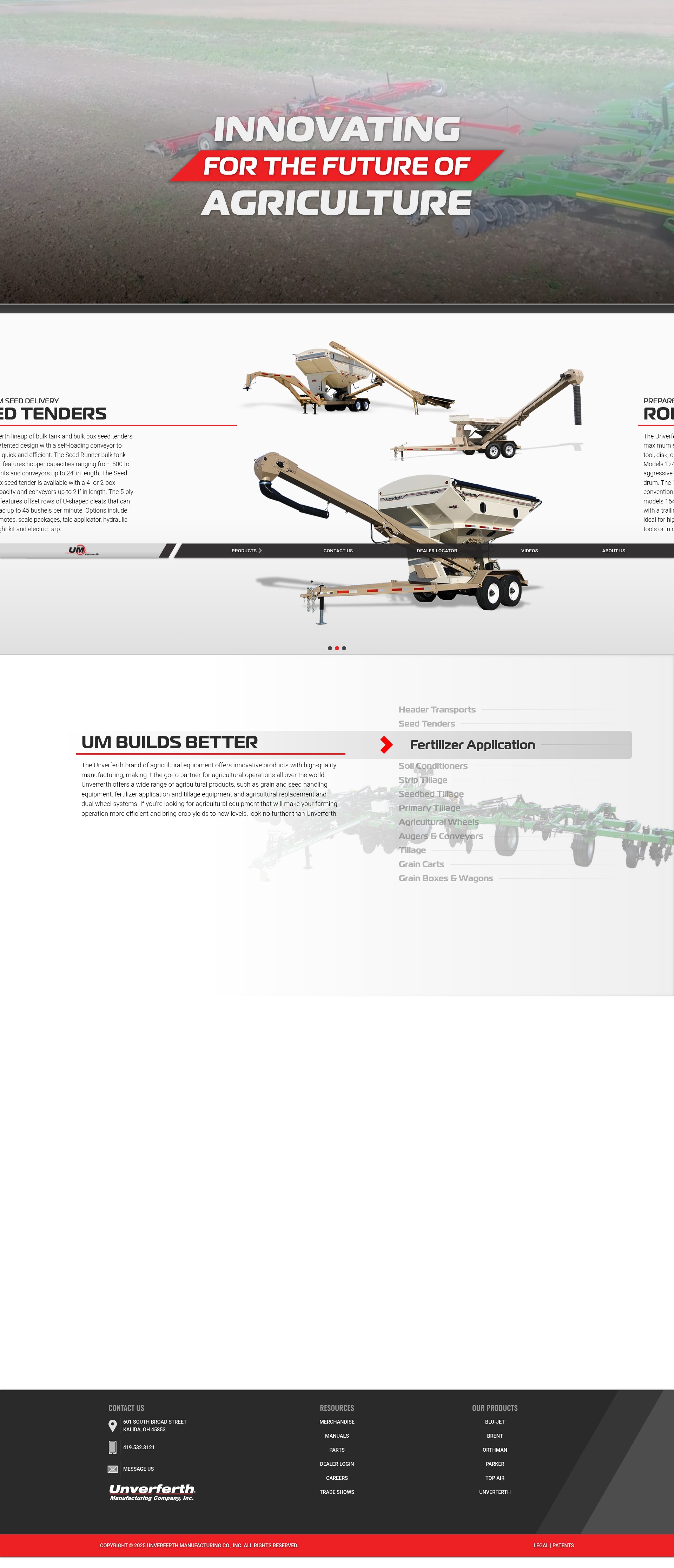 Screenshot of www.umequip.com