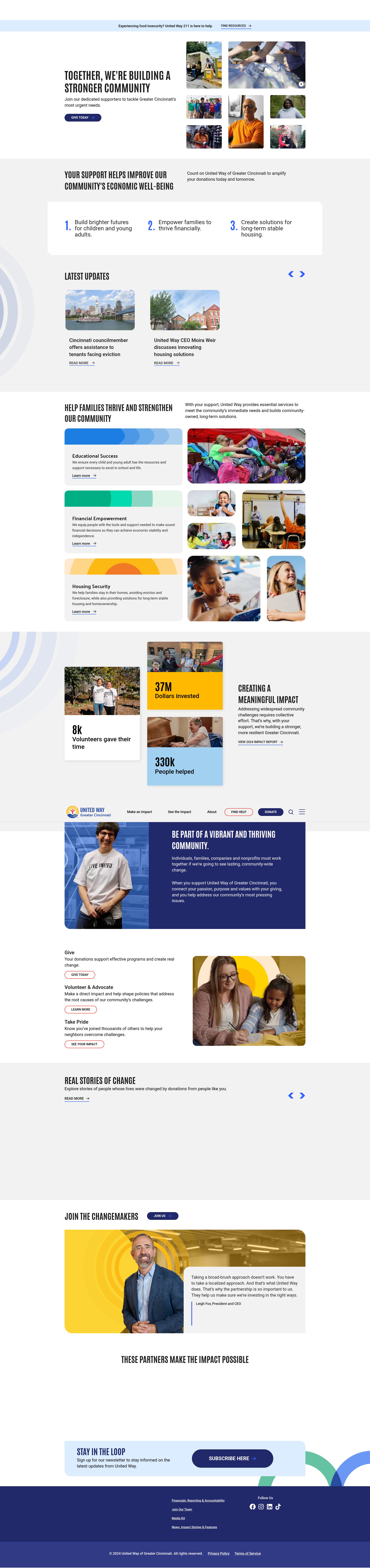 Screenshot of www.uwgc.org
