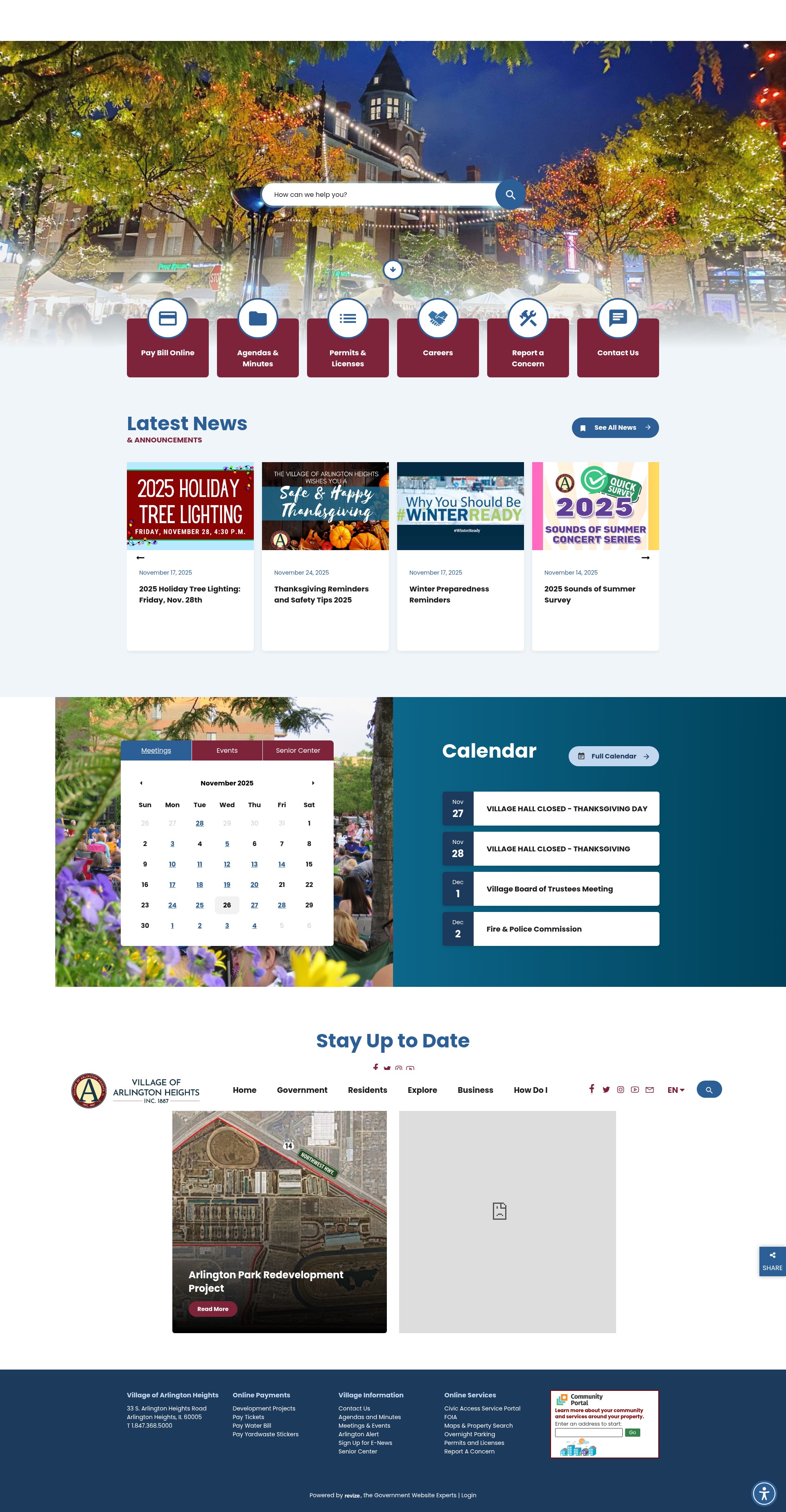 Screenshot of www.vah.com