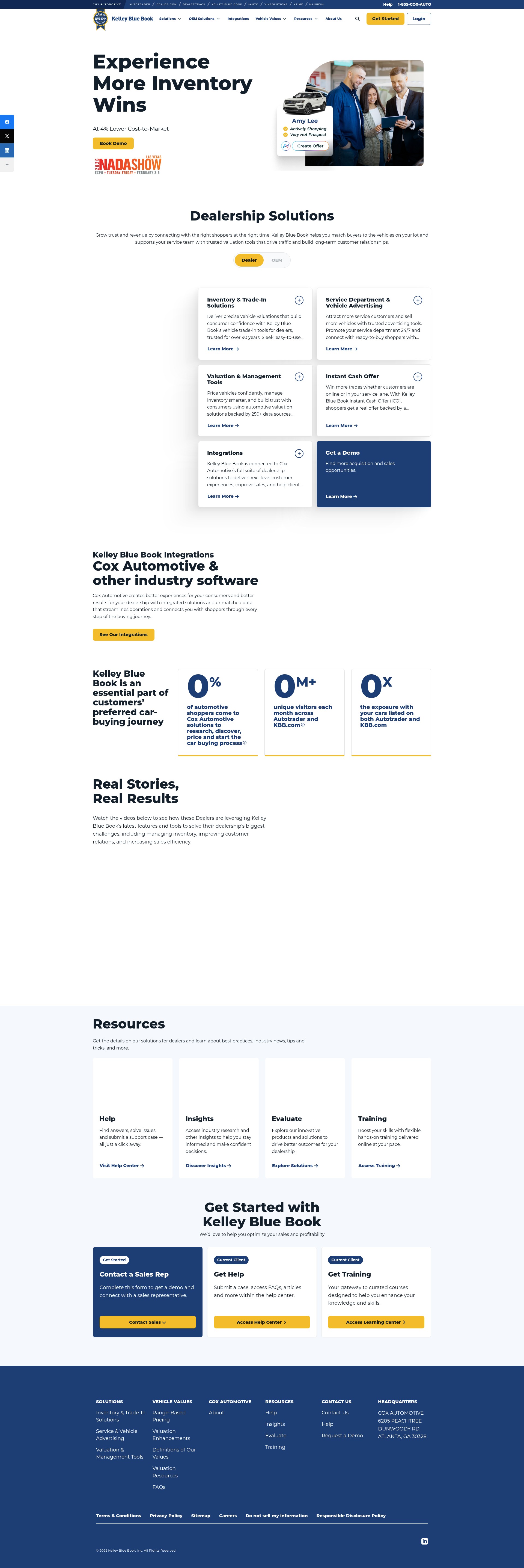 Screenshot of www.vauto.com