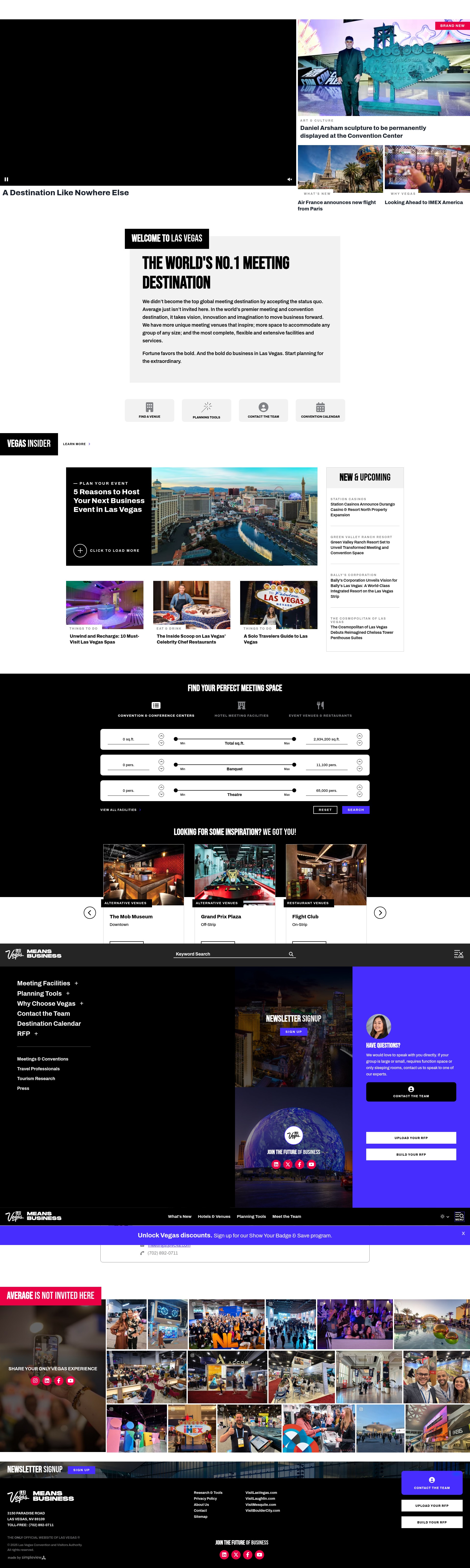 Screenshot of www.vegasmeansbusiness.com