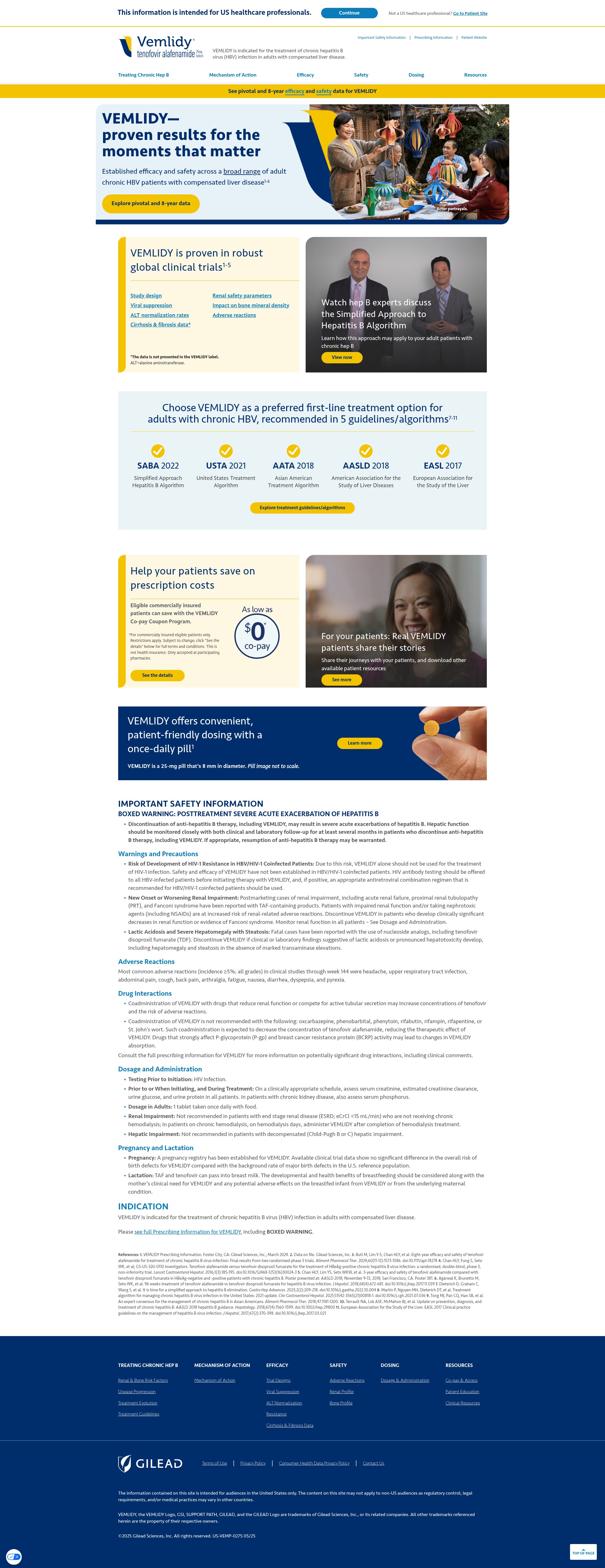 Screenshot of www.vemlidyhcp.com