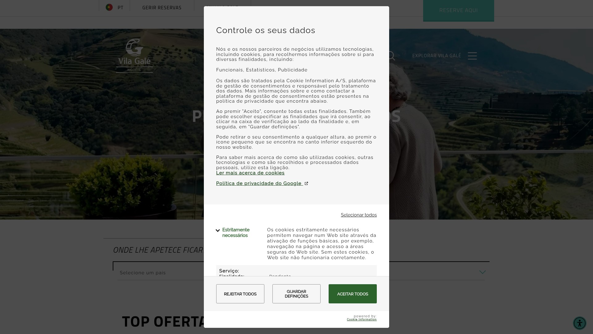 Screenshot of www.vilagale.com