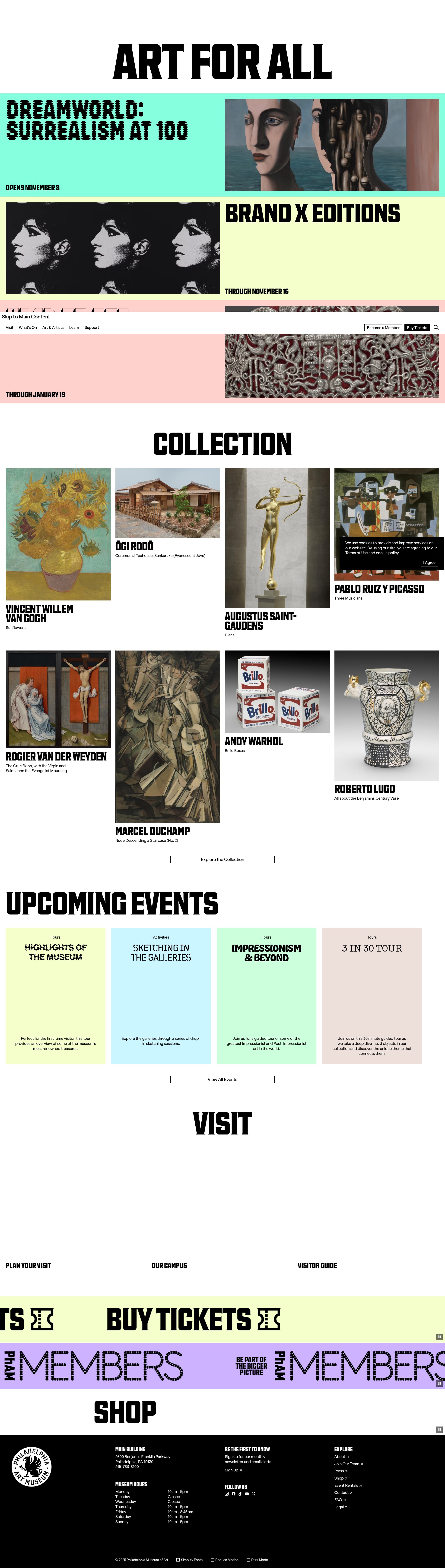 Screenshot of www.visitpham.org