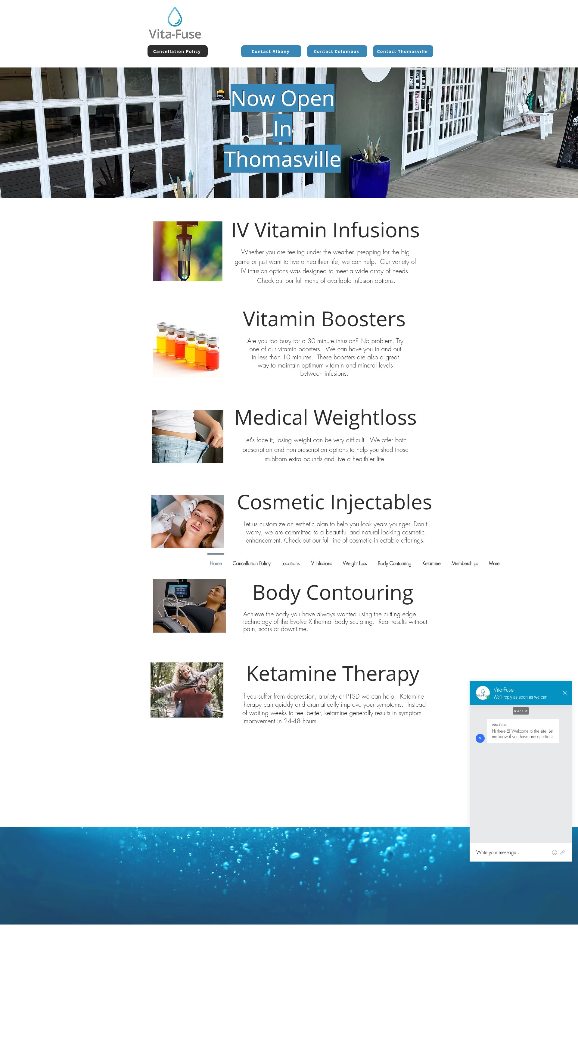 Screenshot of www.vita-fuse.com