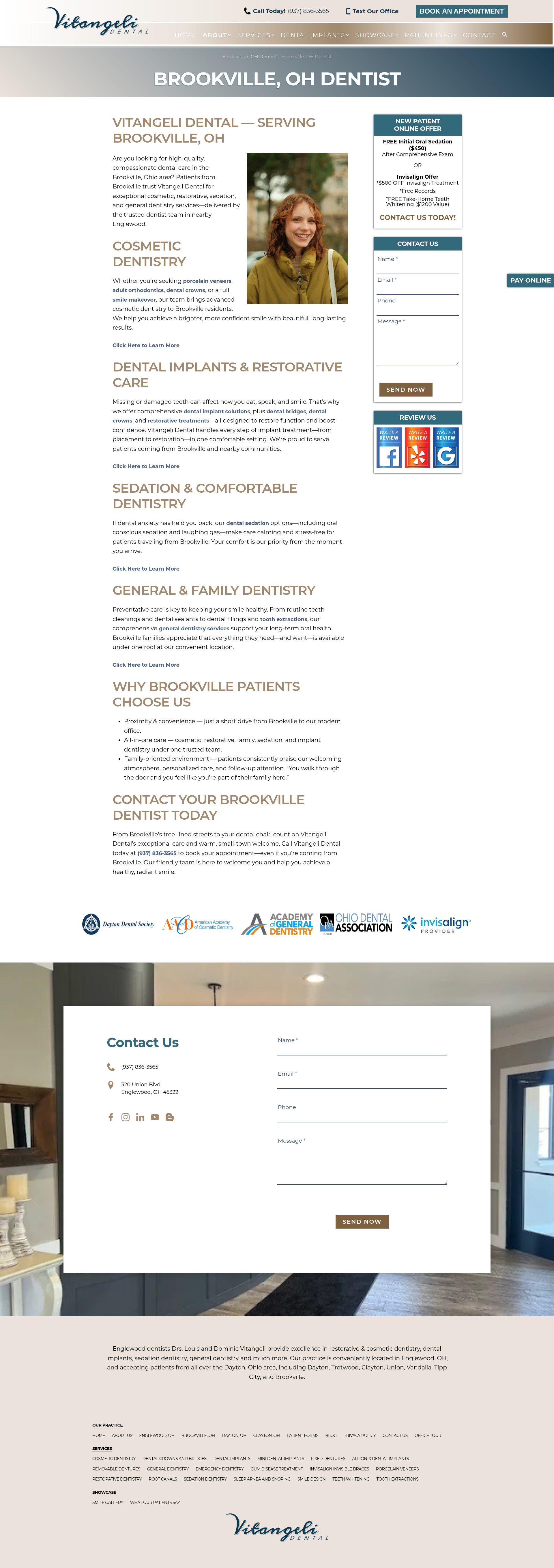 Screenshot of www.vitangelismiles4you.com