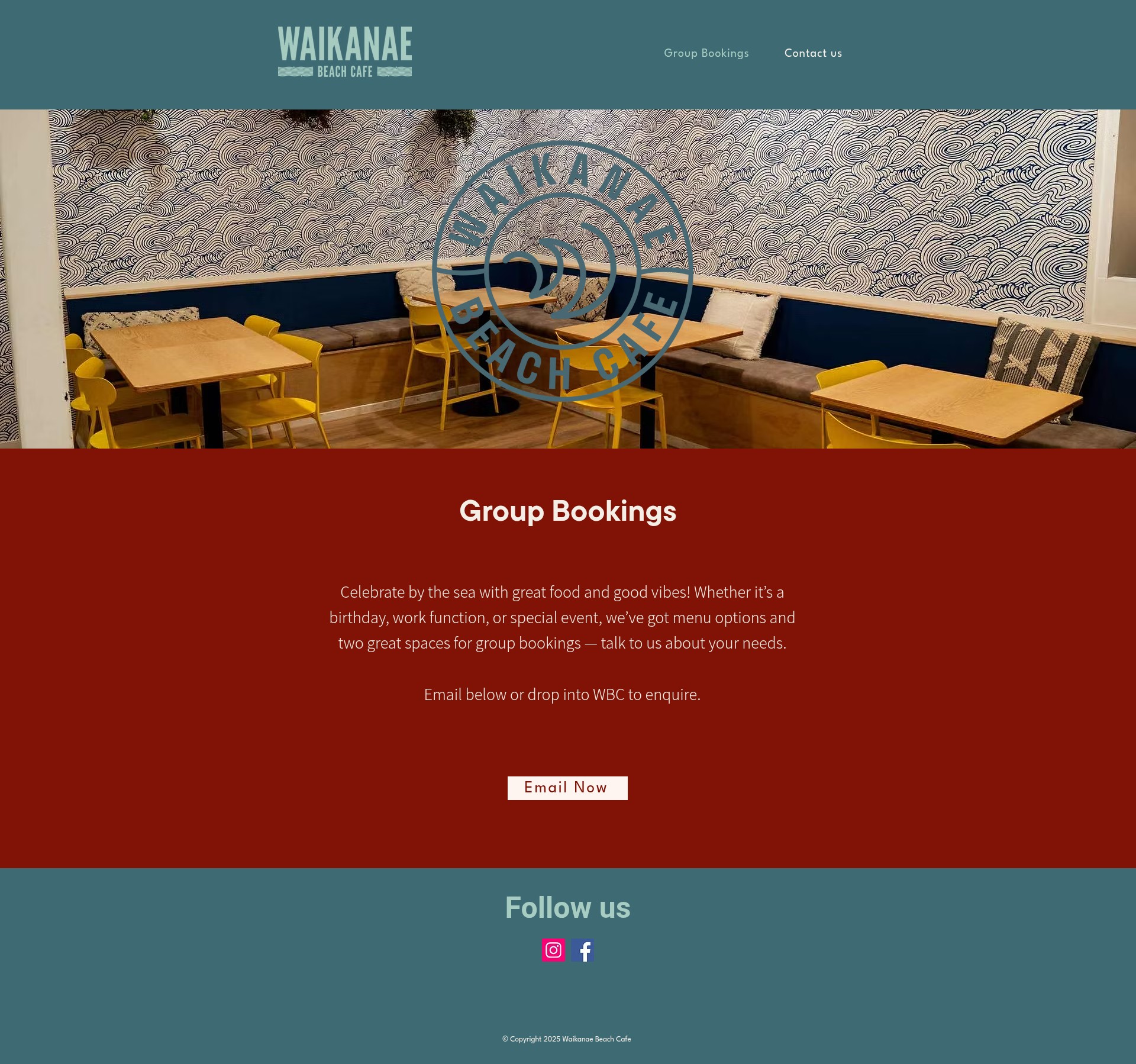 Screenshot of www.waikanaebc.com