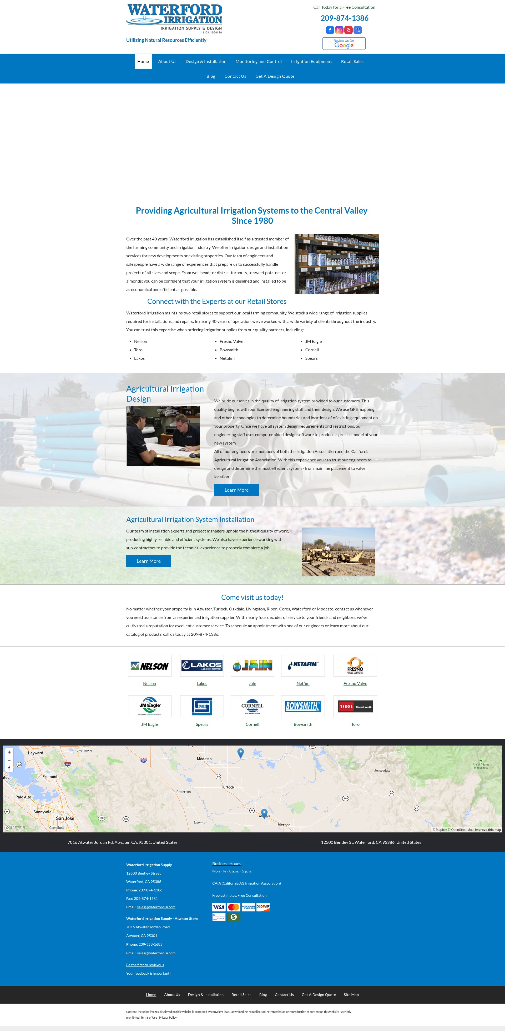 Screenshot of www.waterfordisica.com