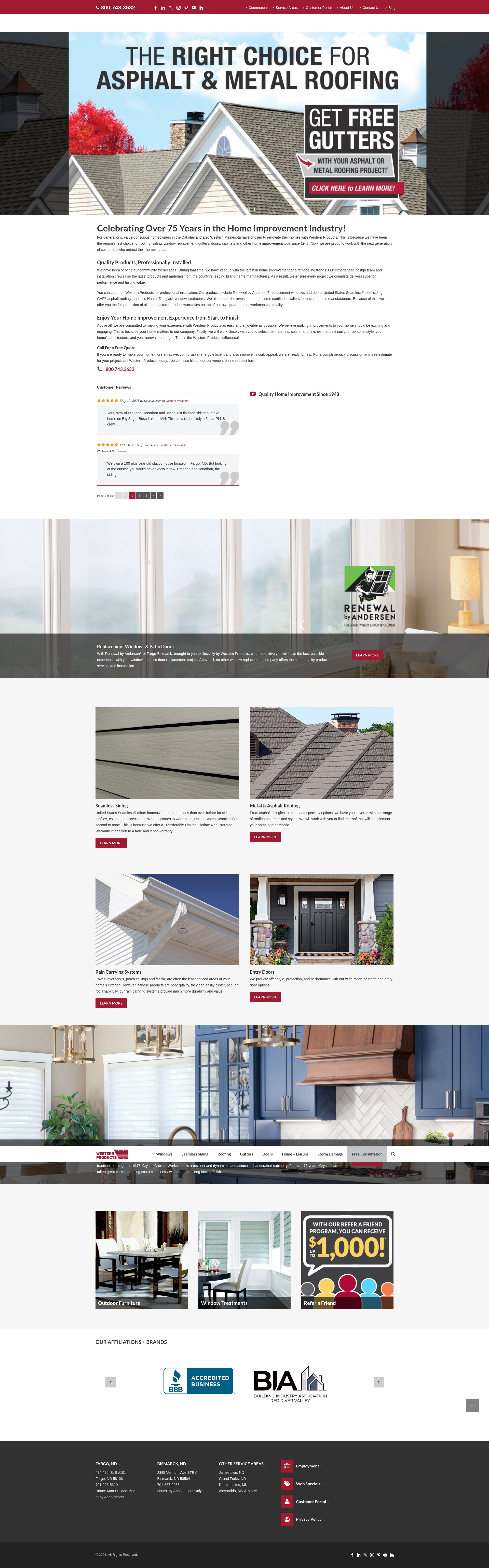 Screenshot of www.westernproducts.com