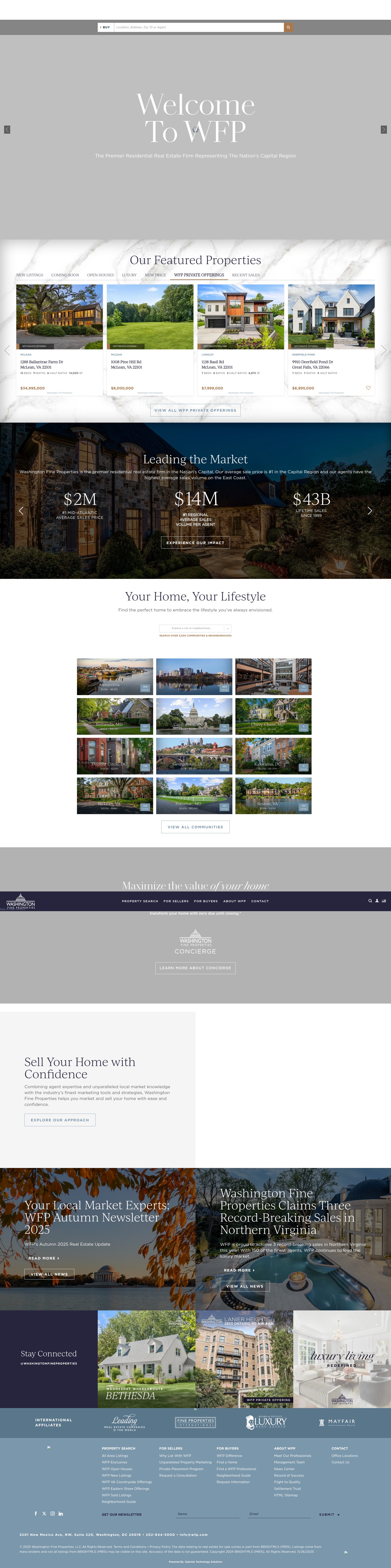 Screenshot of www.wfp.com
