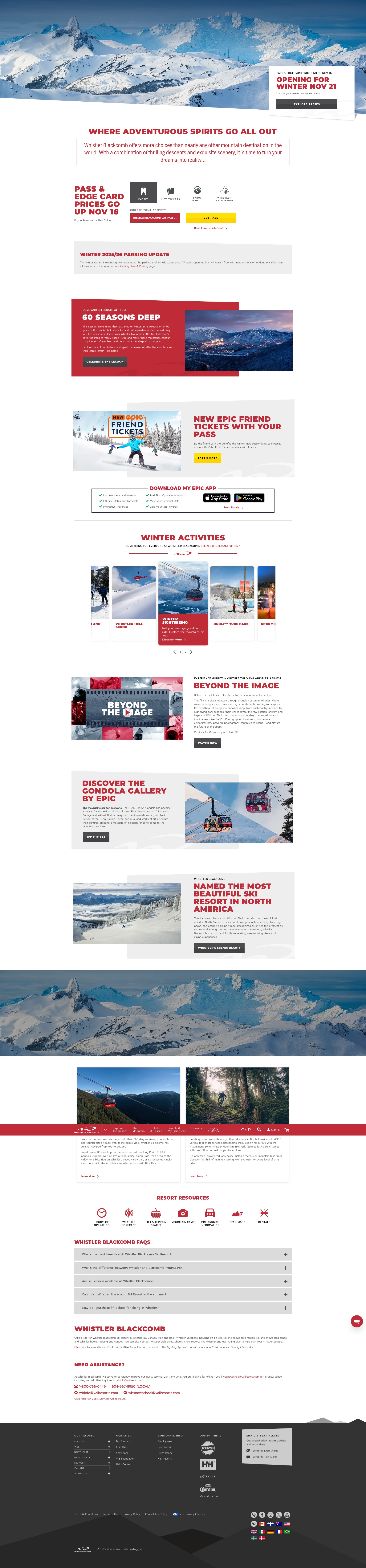 Screenshot of www.whistlerblackcomb.com