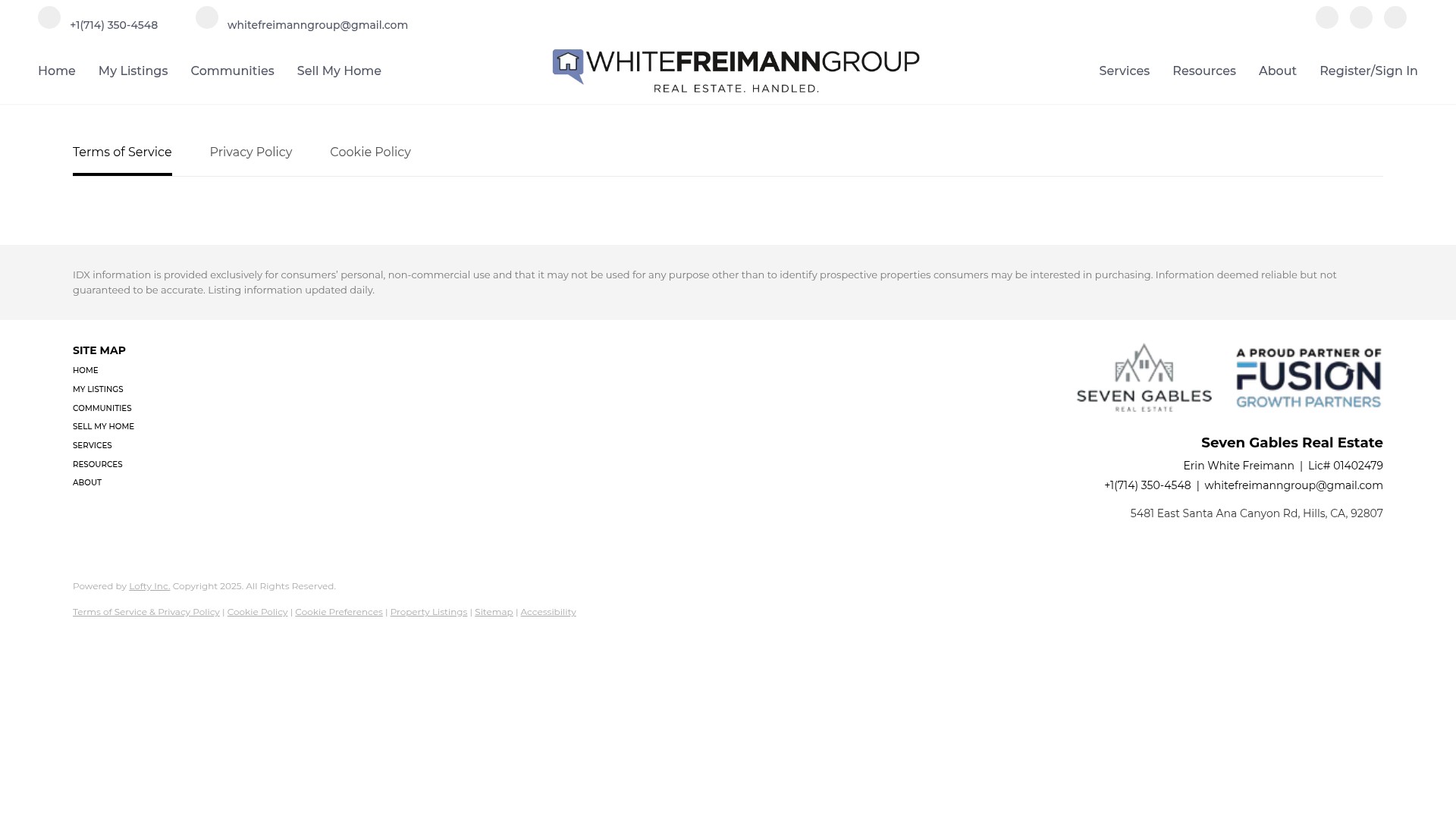 Screenshot of www.whitefreimanngroup.com
