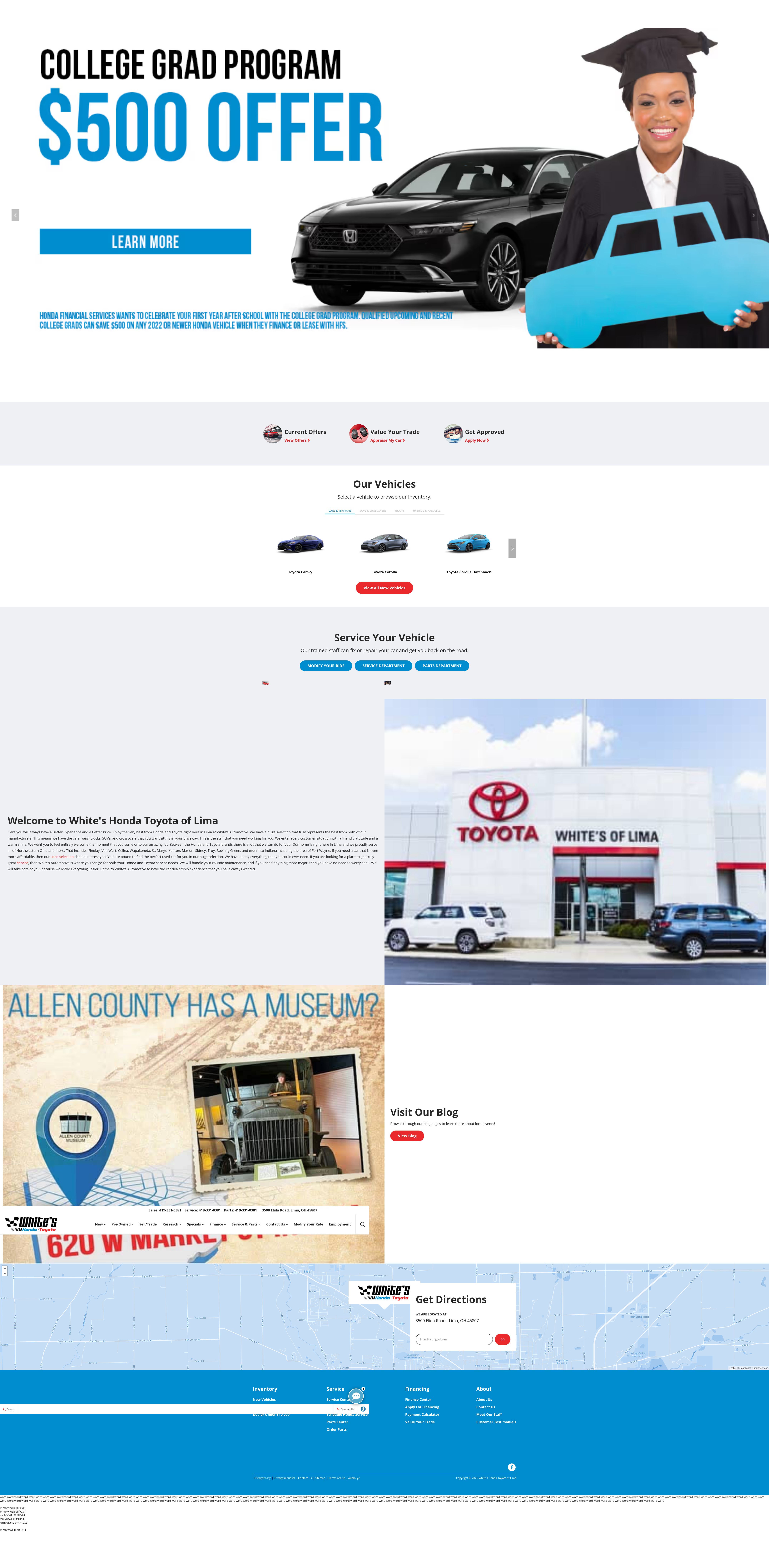 Screenshot of www.whiteslima.com