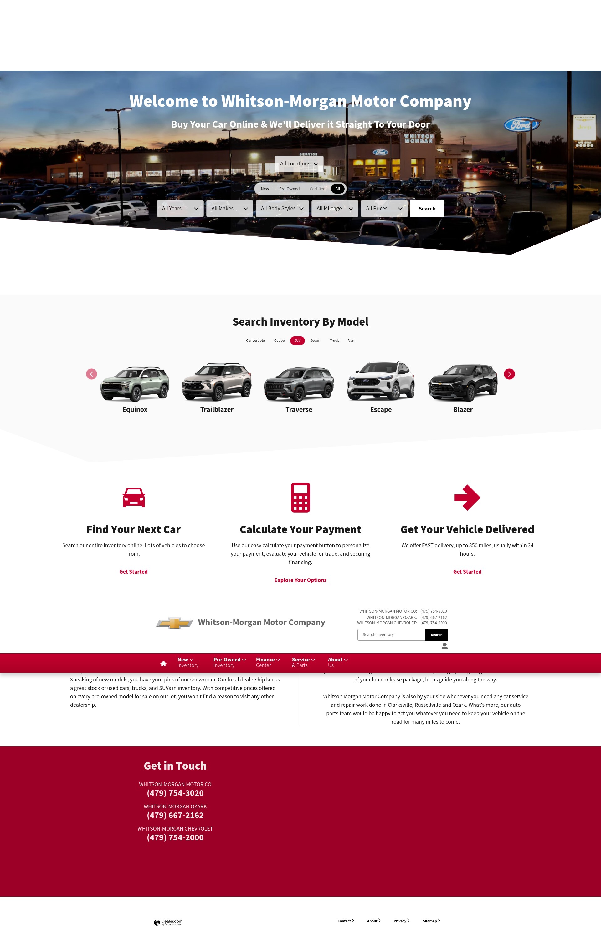 Screenshot of www.whitsonmorgan.com