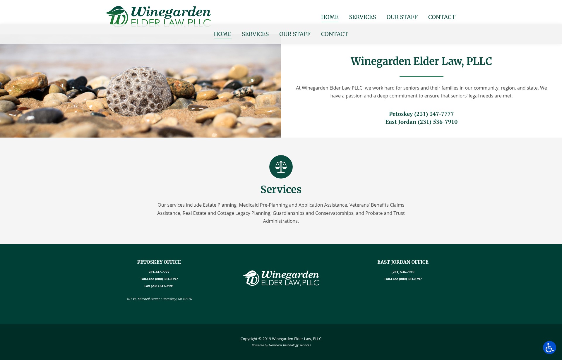 Screenshot of www.winegardenlaw.com