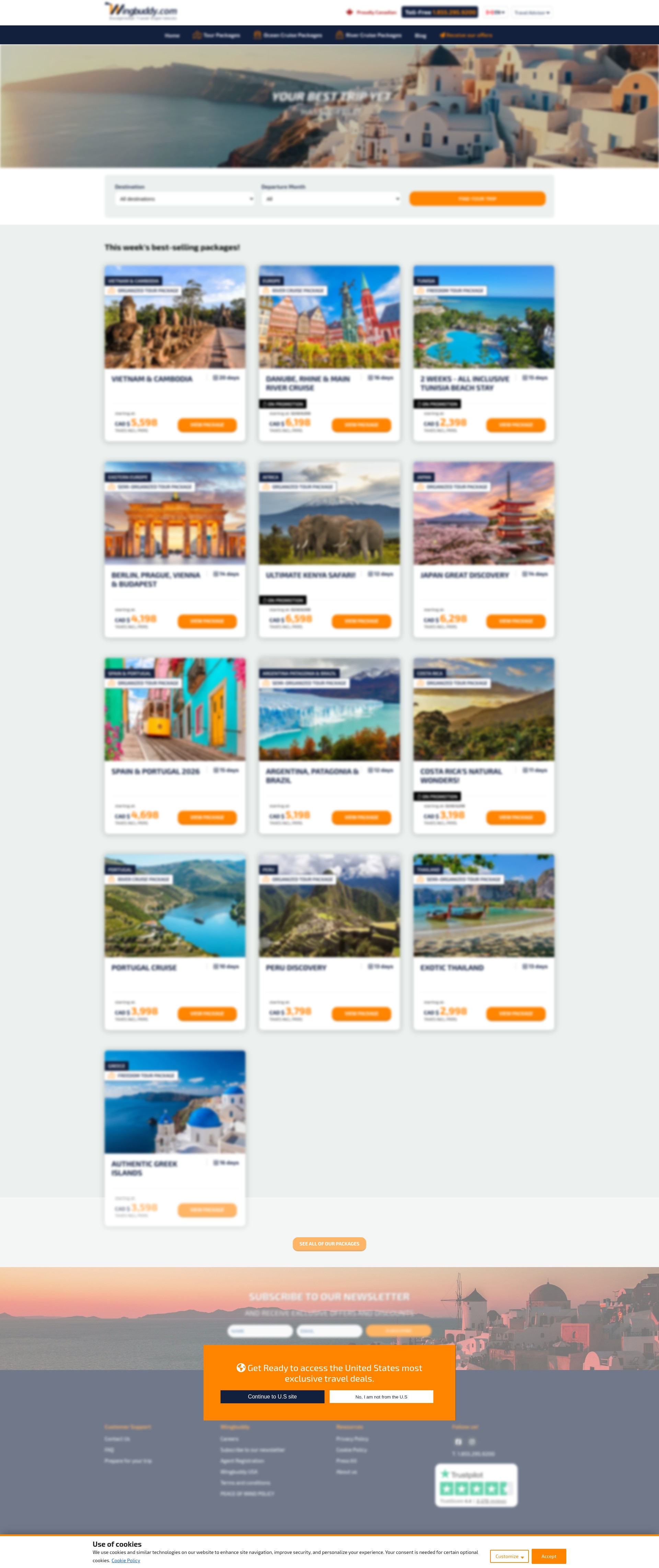 Screenshot of www.wingbuddy.com