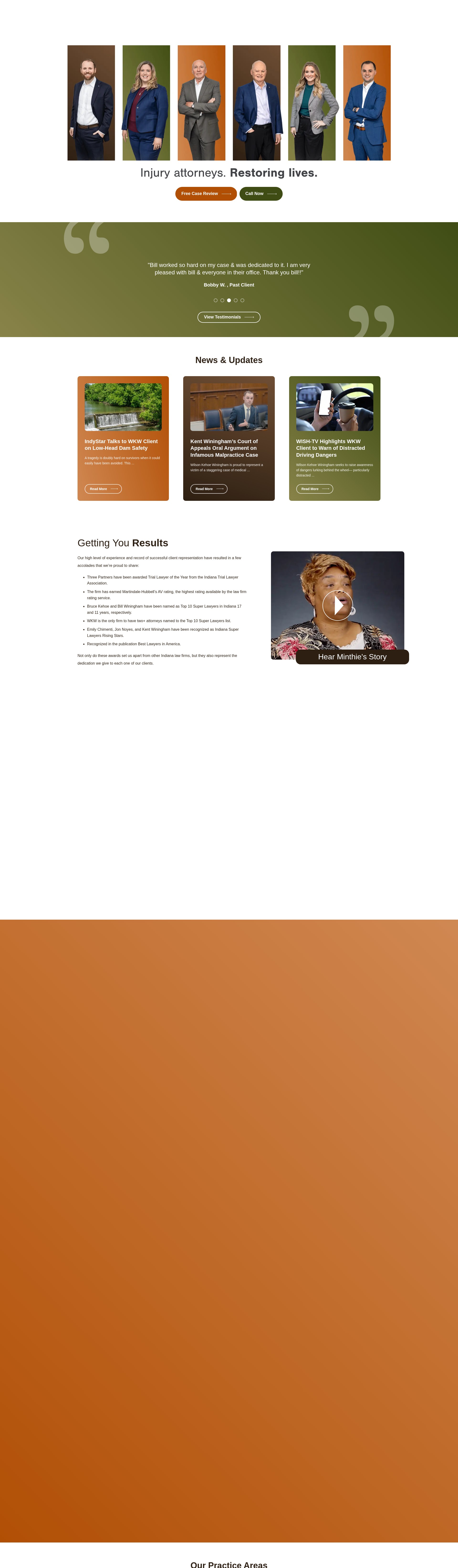 Screenshot of www.wkw.com