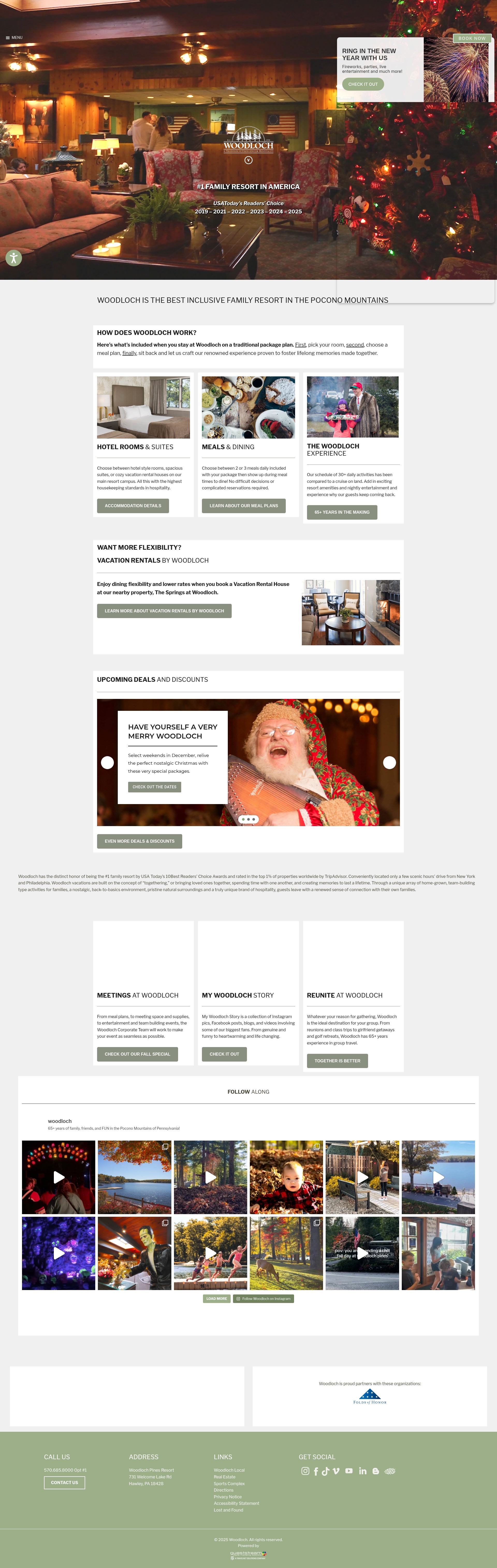 Screenshot of www.woodloch.com