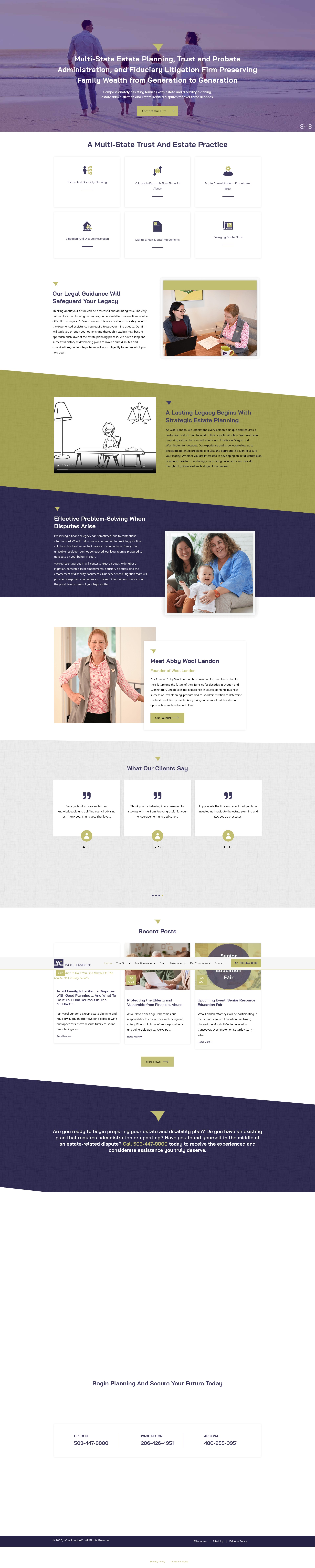 Screenshot of www.woollandon.com