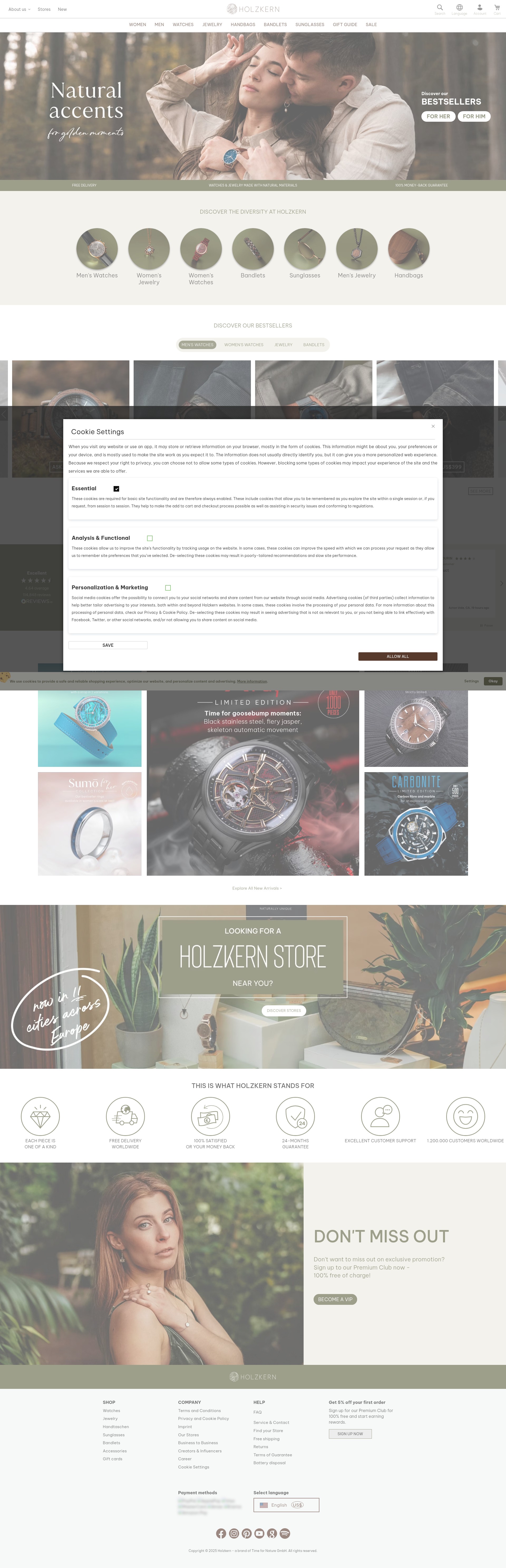 Screenshot of www.world.holzkern.com