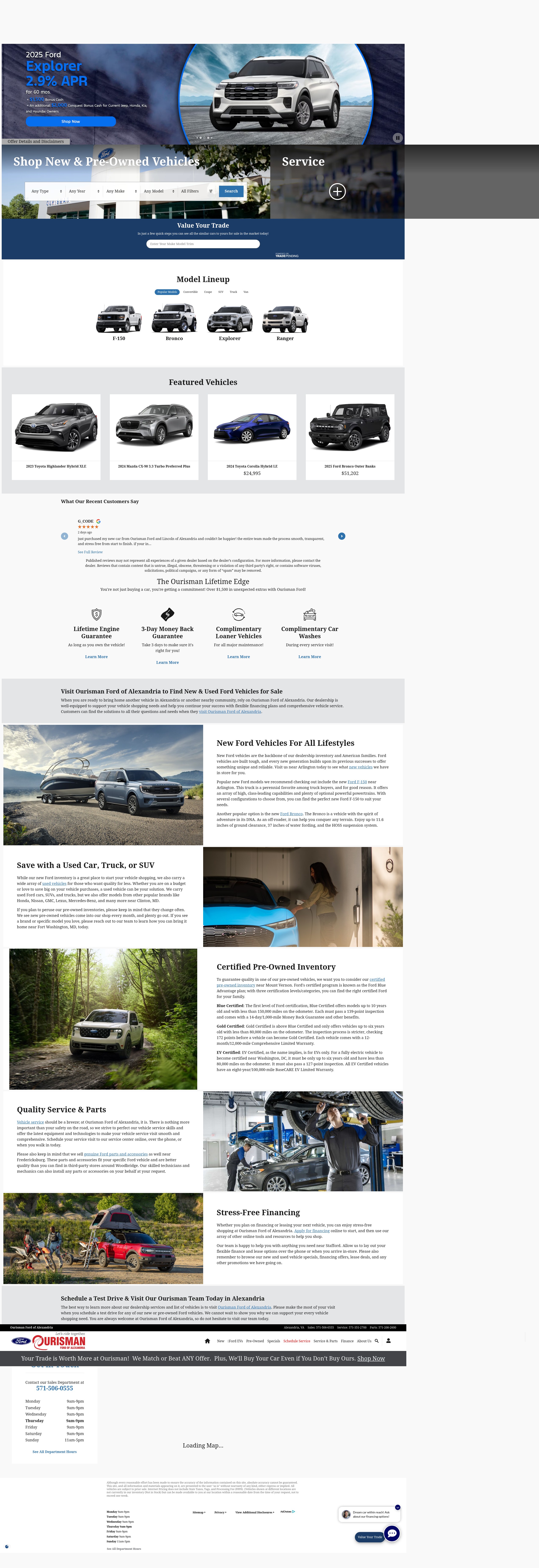 Screenshot of www.worldoffordalexandria.com