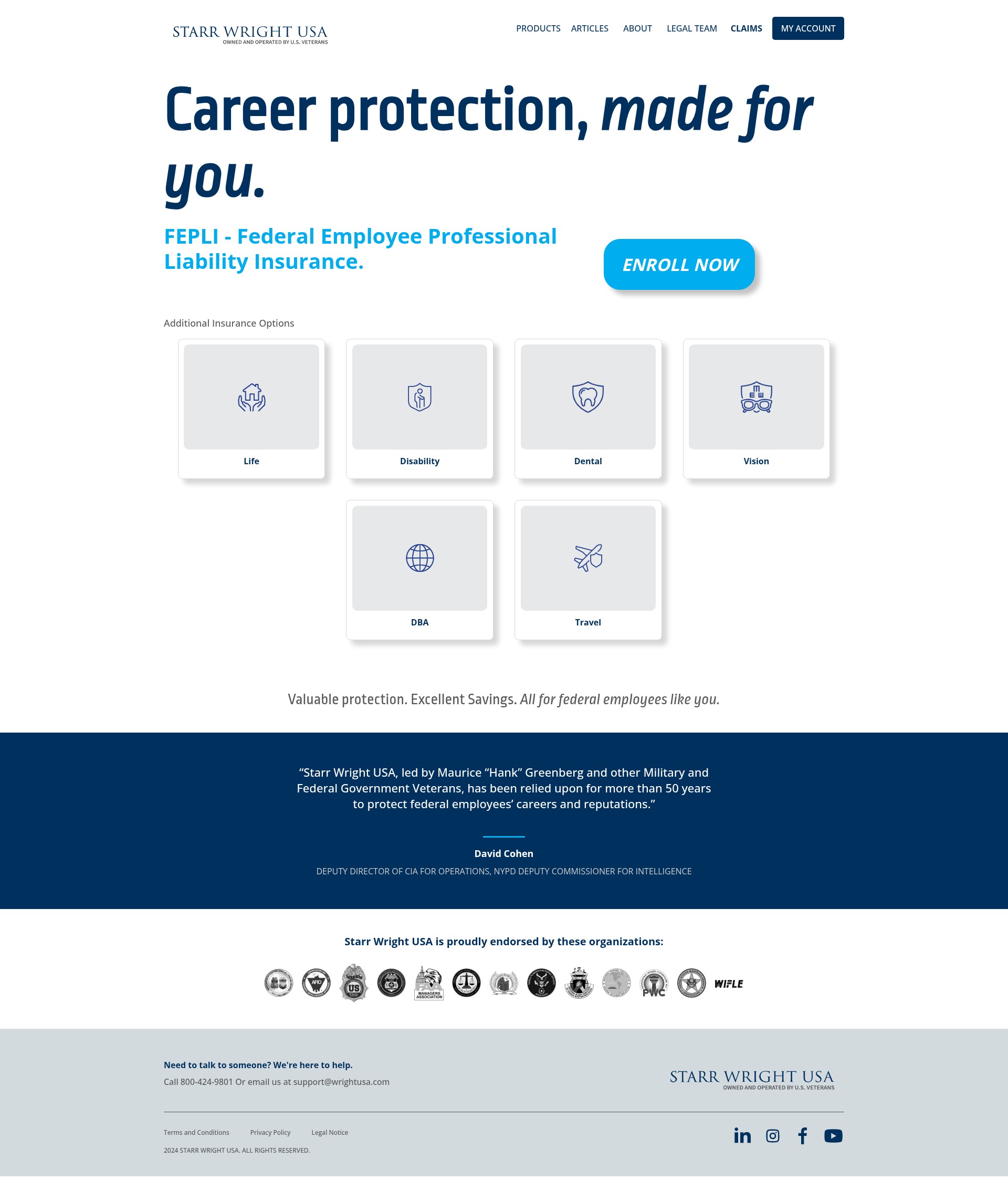 Screenshot of www.wrightusa.com