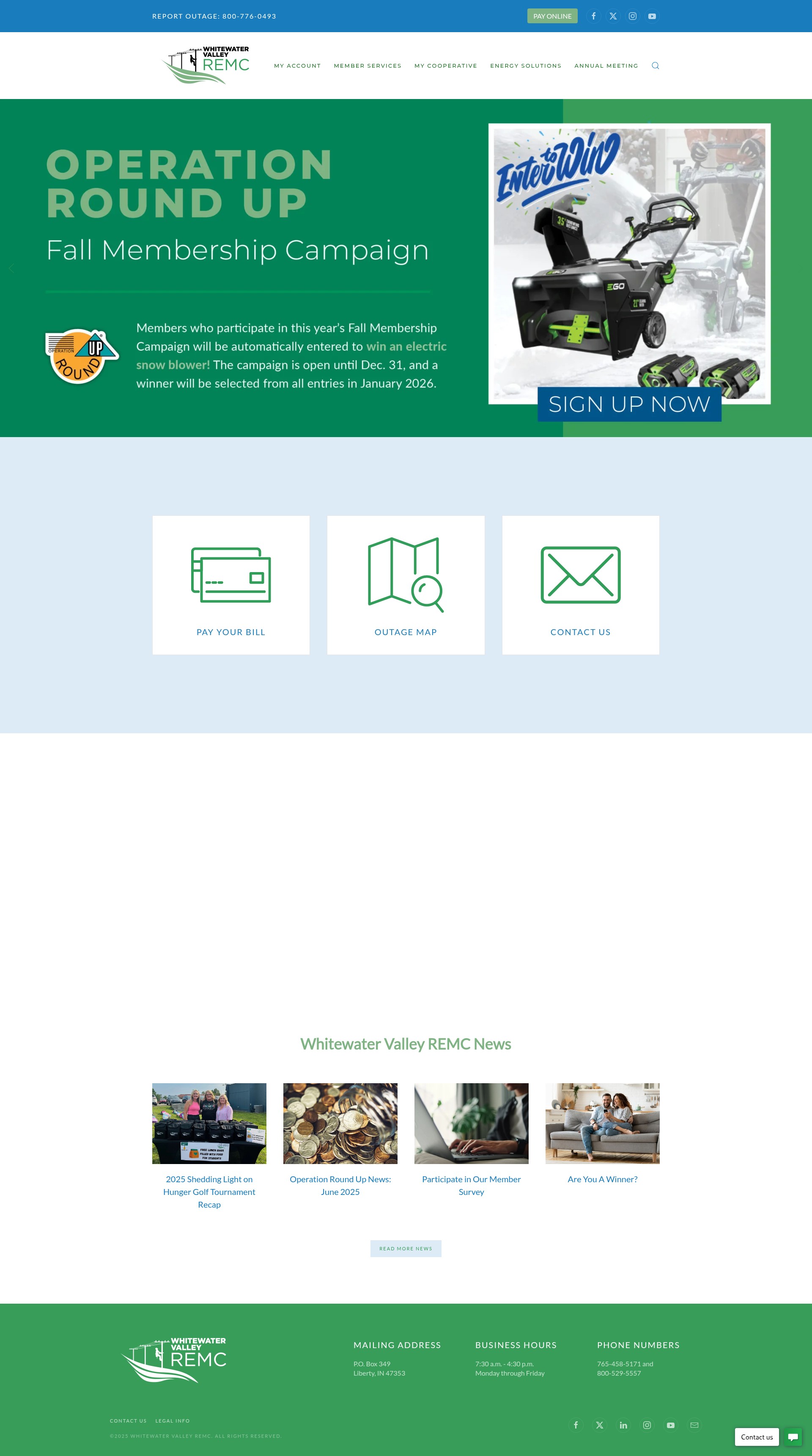 Screenshot of www.wwvremc.com