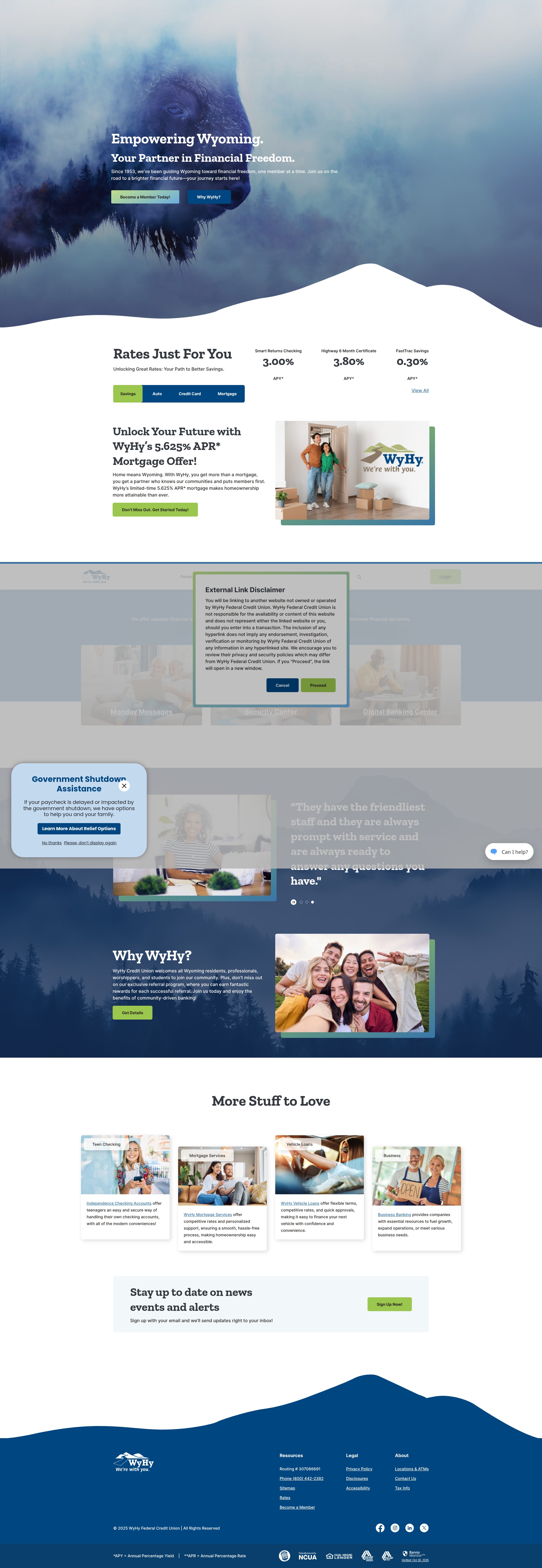 Screenshot of www.wyhy.org