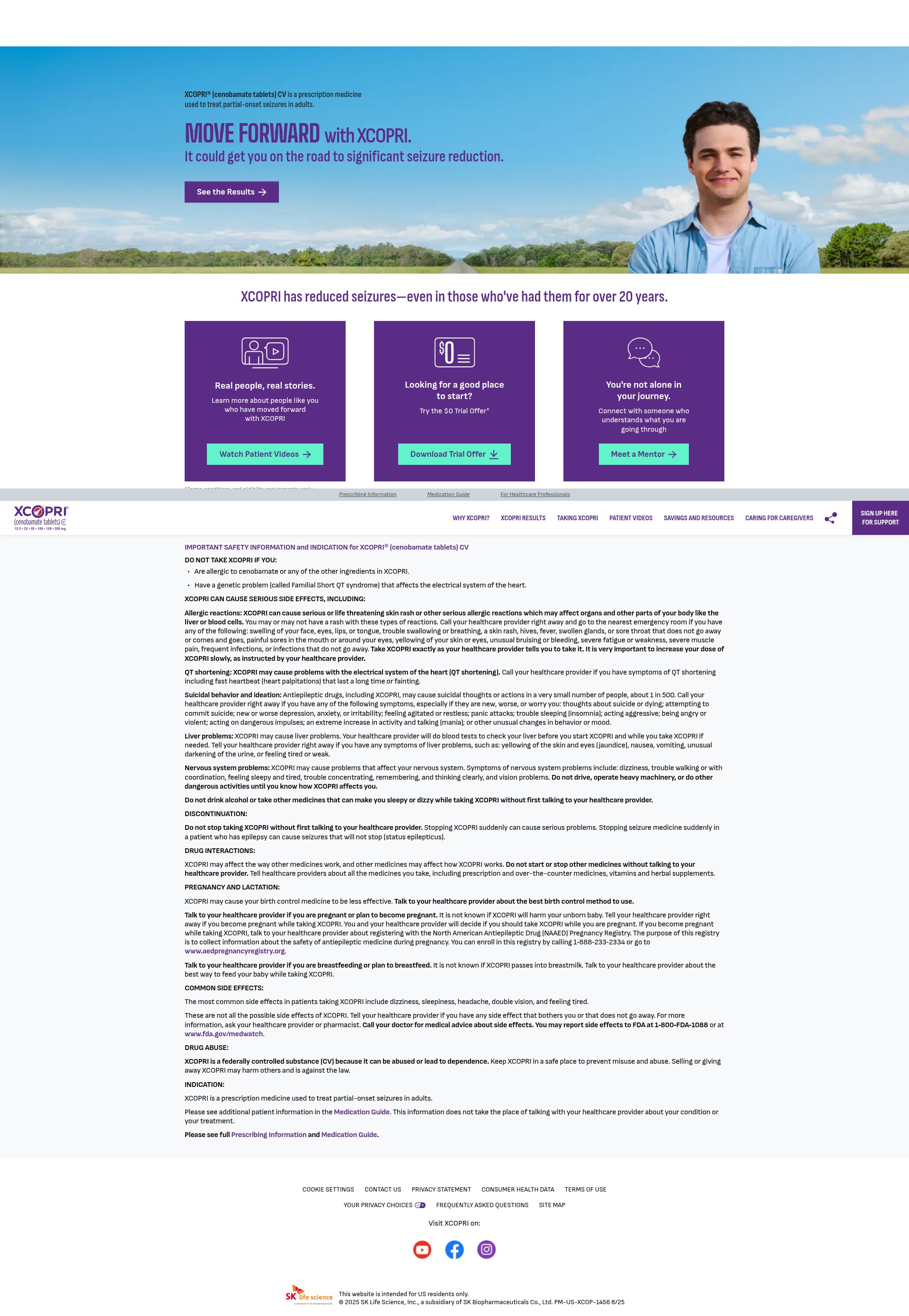 Screenshot of www.xcopri.com