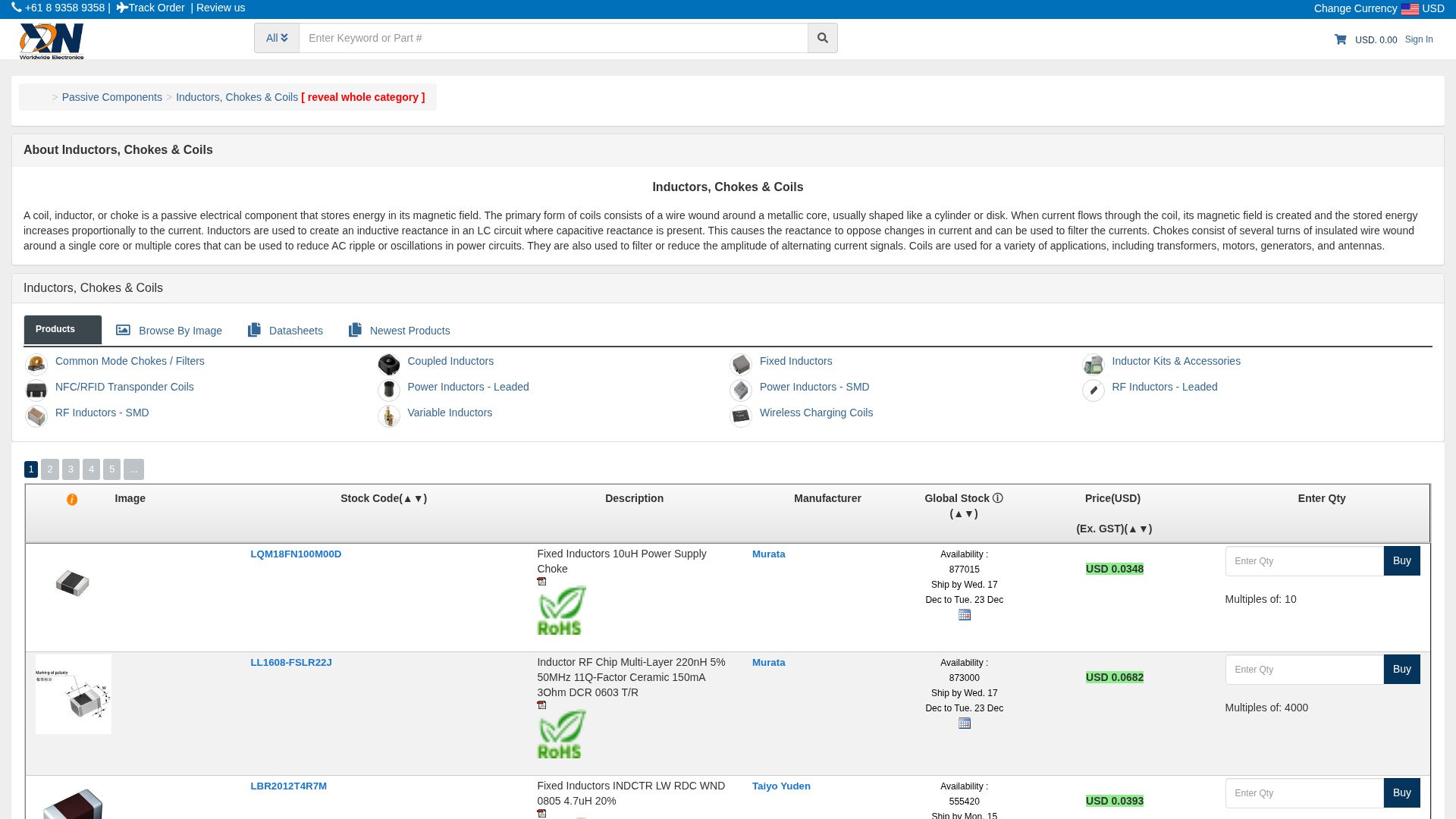 Screenshot of www.xonelec.com