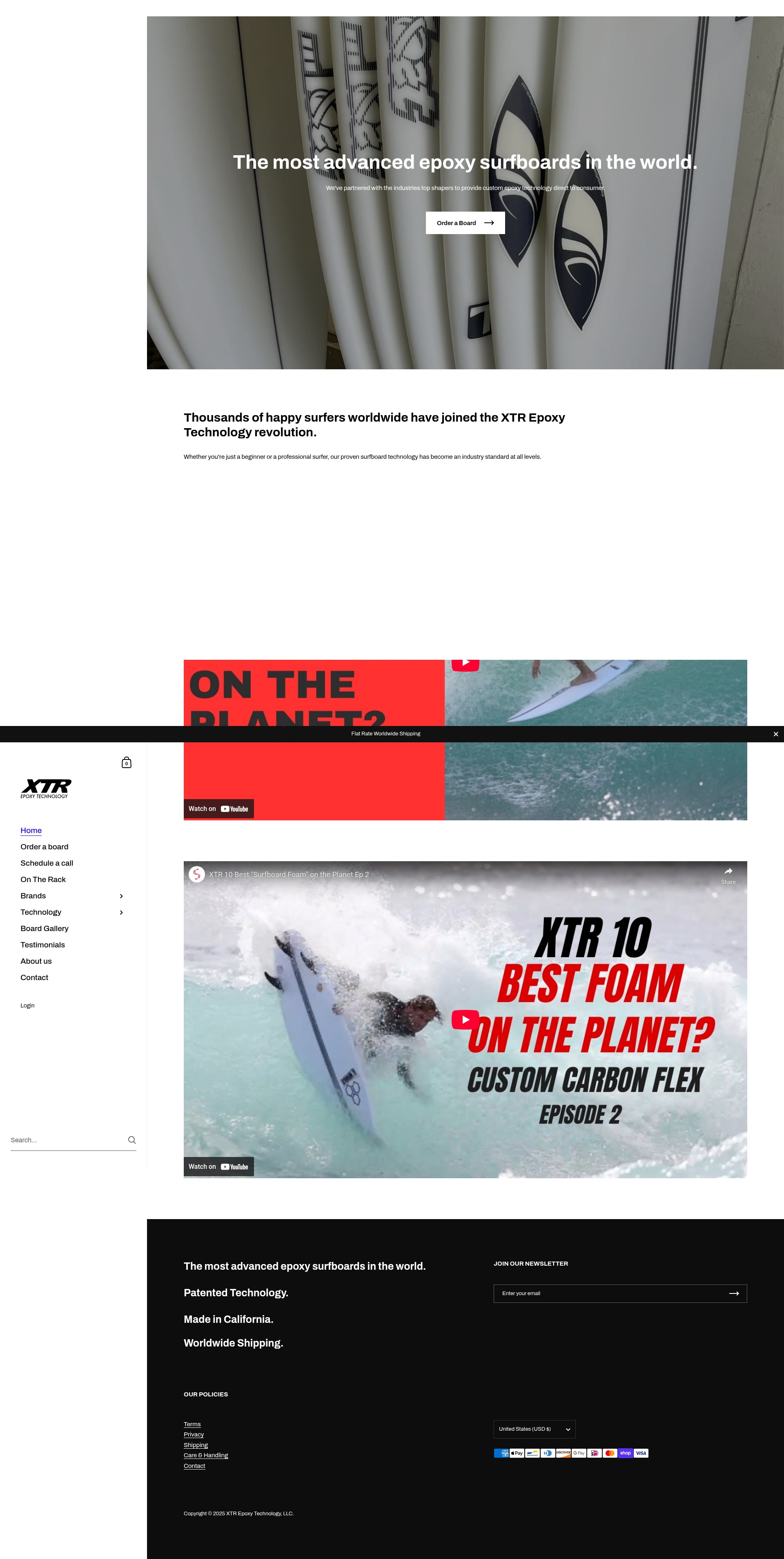 Screenshot of www.xtrepoxytech.com