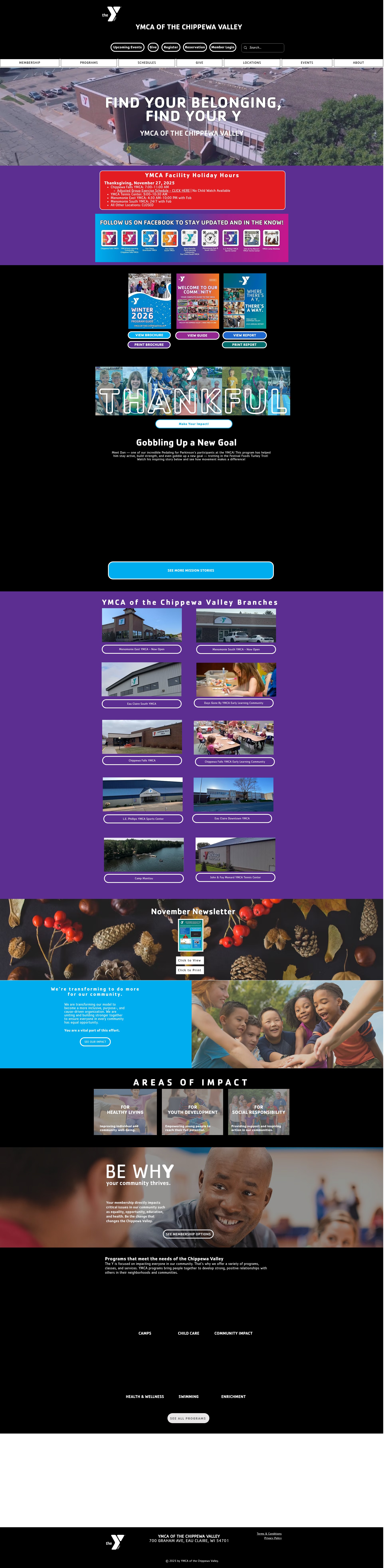 Screenshot of www.ymca-cv.org