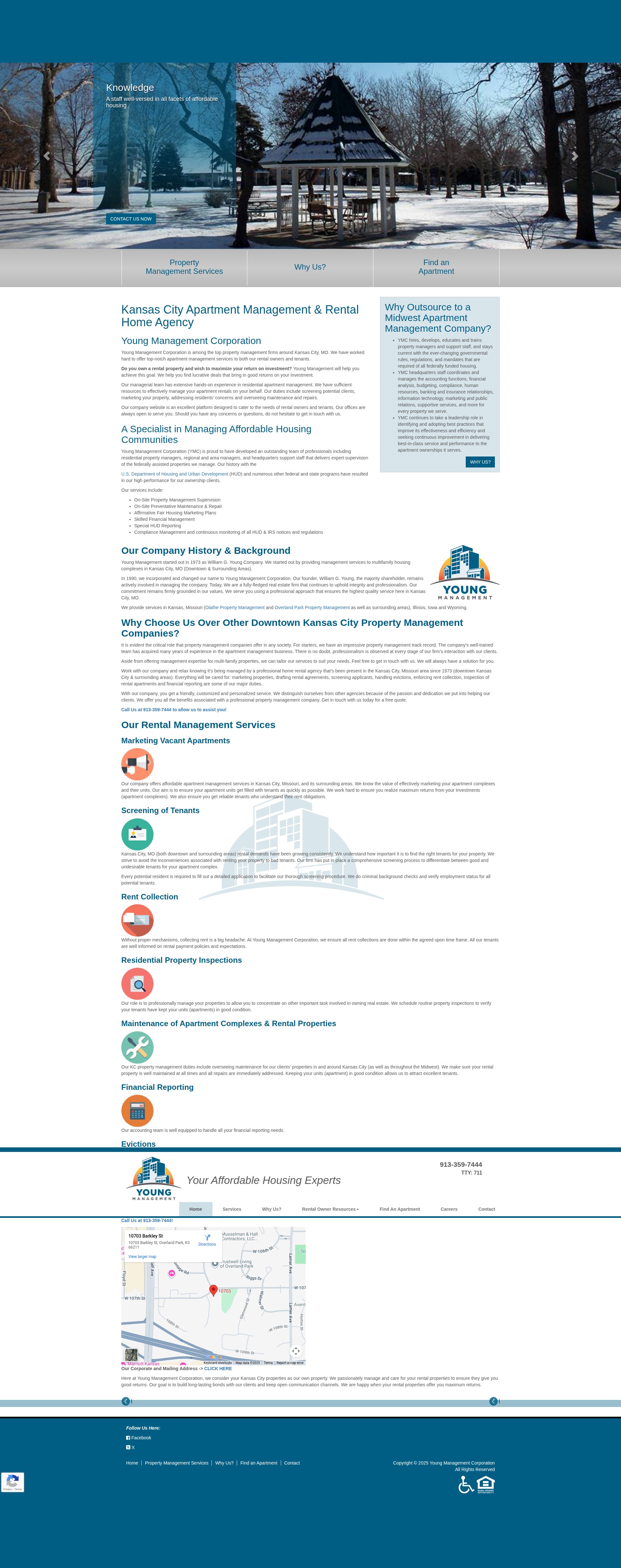 Screenshot of www.ymcorp.com