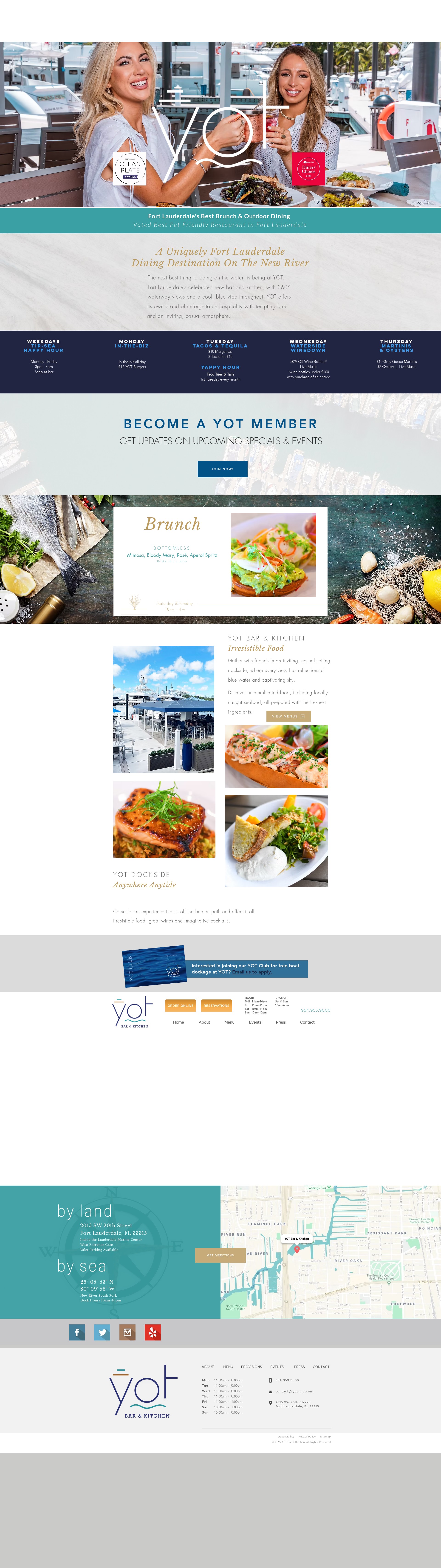 Screenshot of www.yotlmc.com