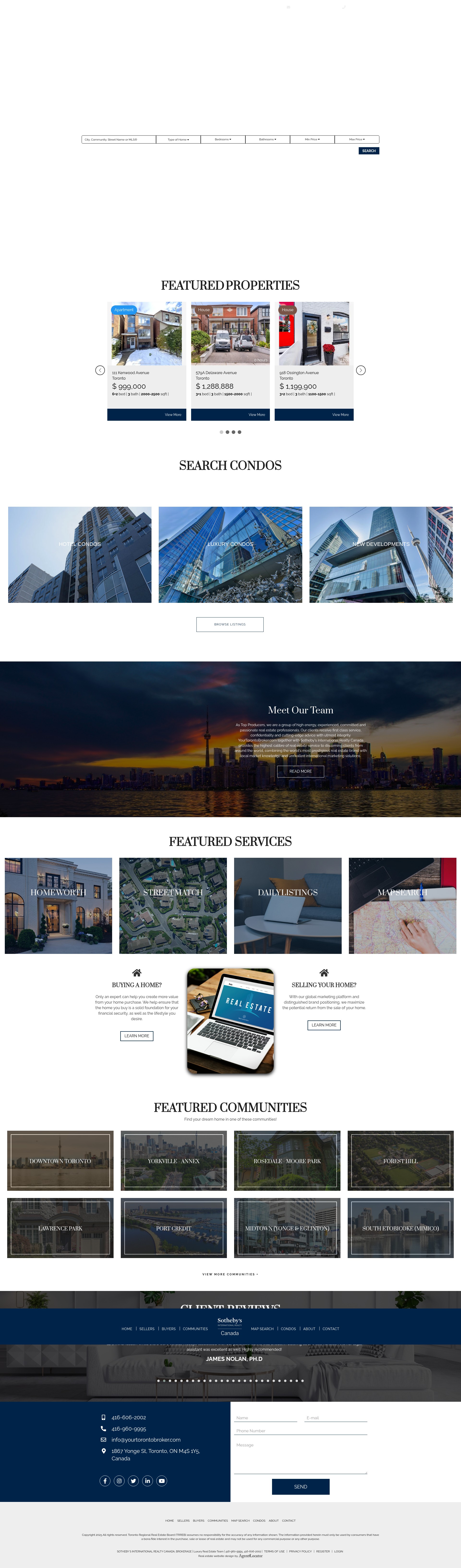Screenshot of www.yourtorontobroker.com