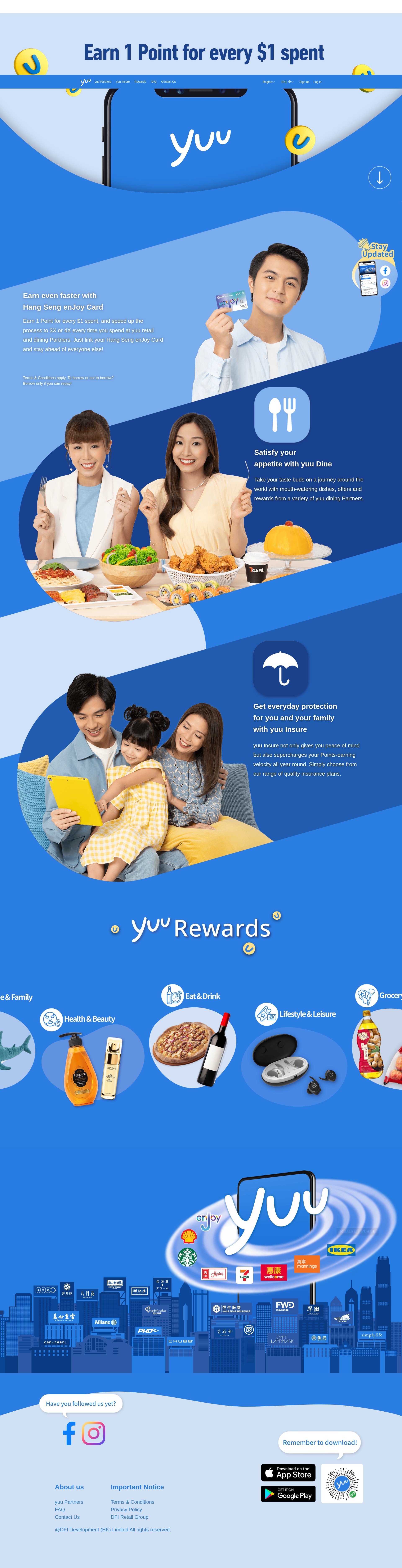 Screenshot of www.yuurewards.com