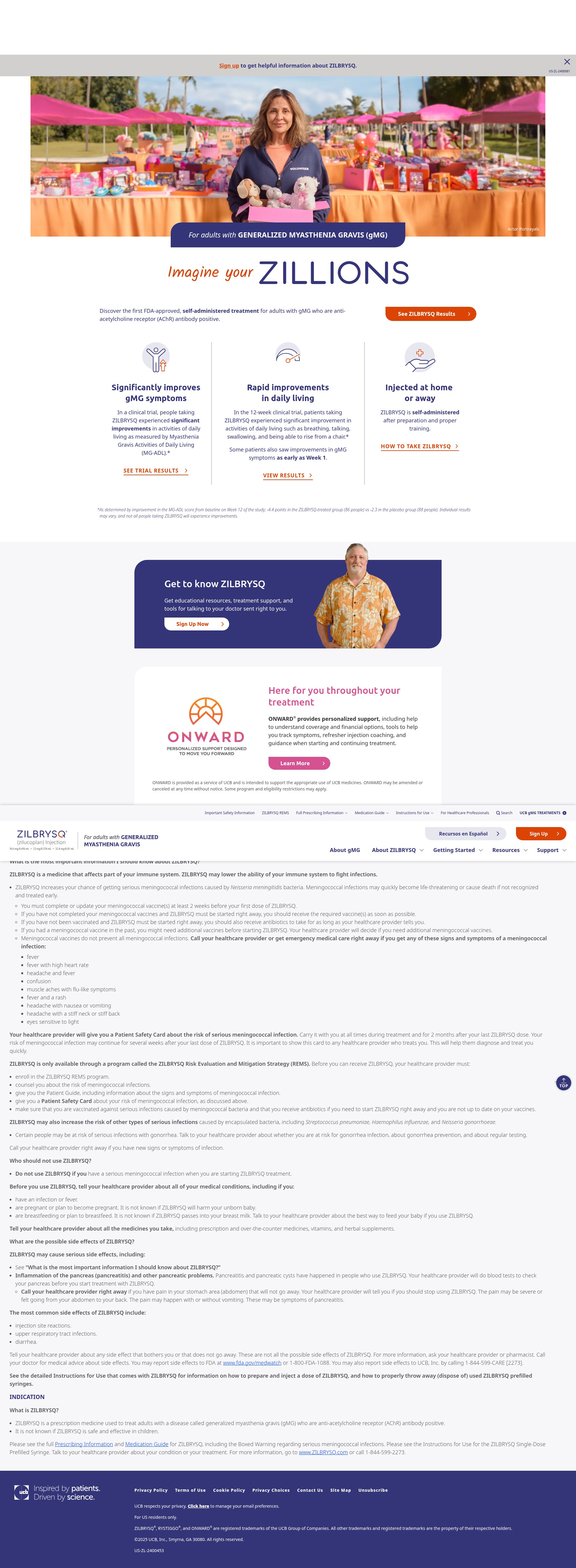 Screenshot of www.zilbrysq.com