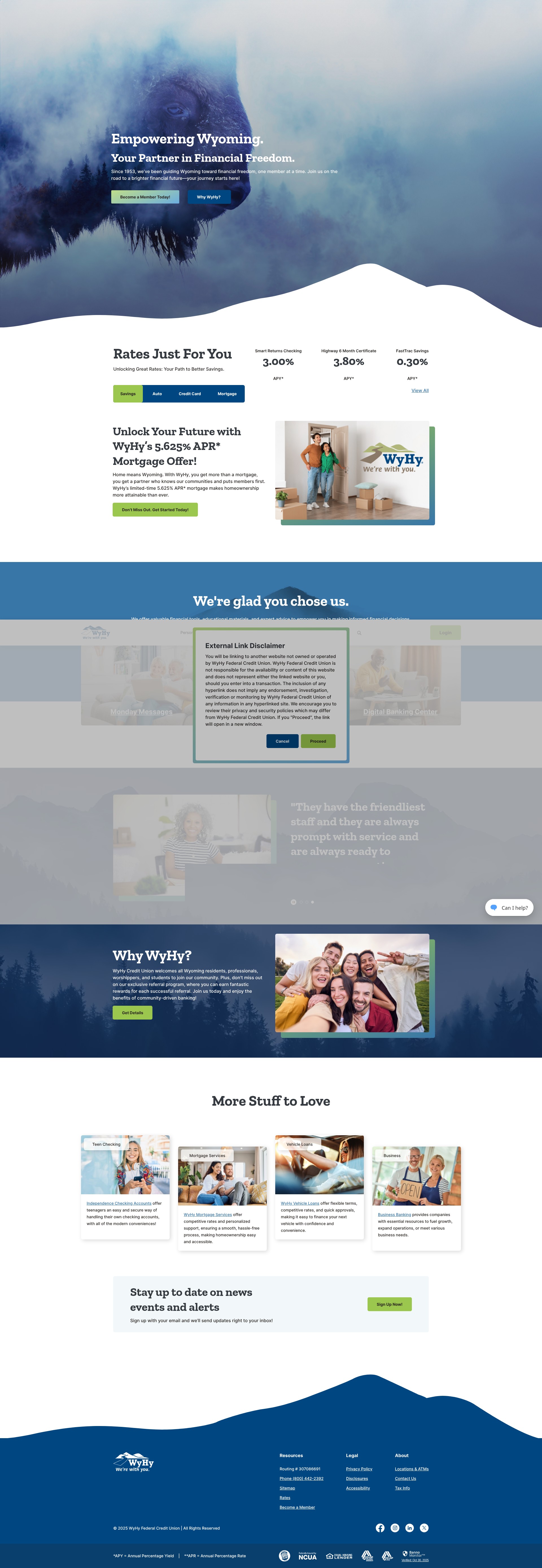 Screenshot of wyhy.org