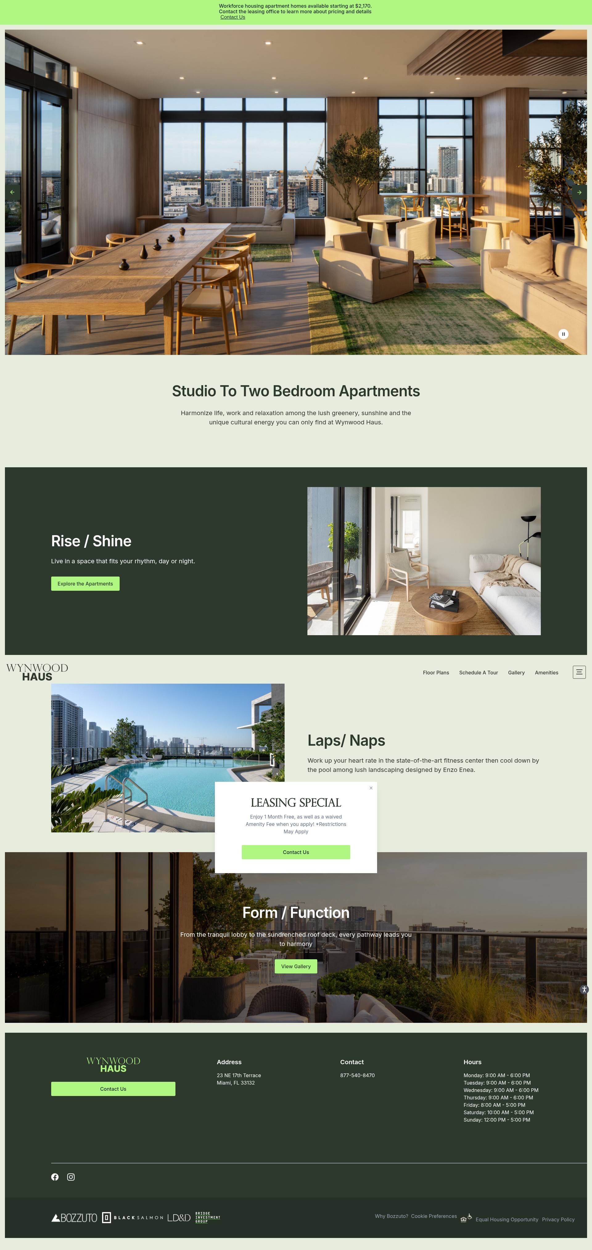 Screenshot of wynwoodhaus.com