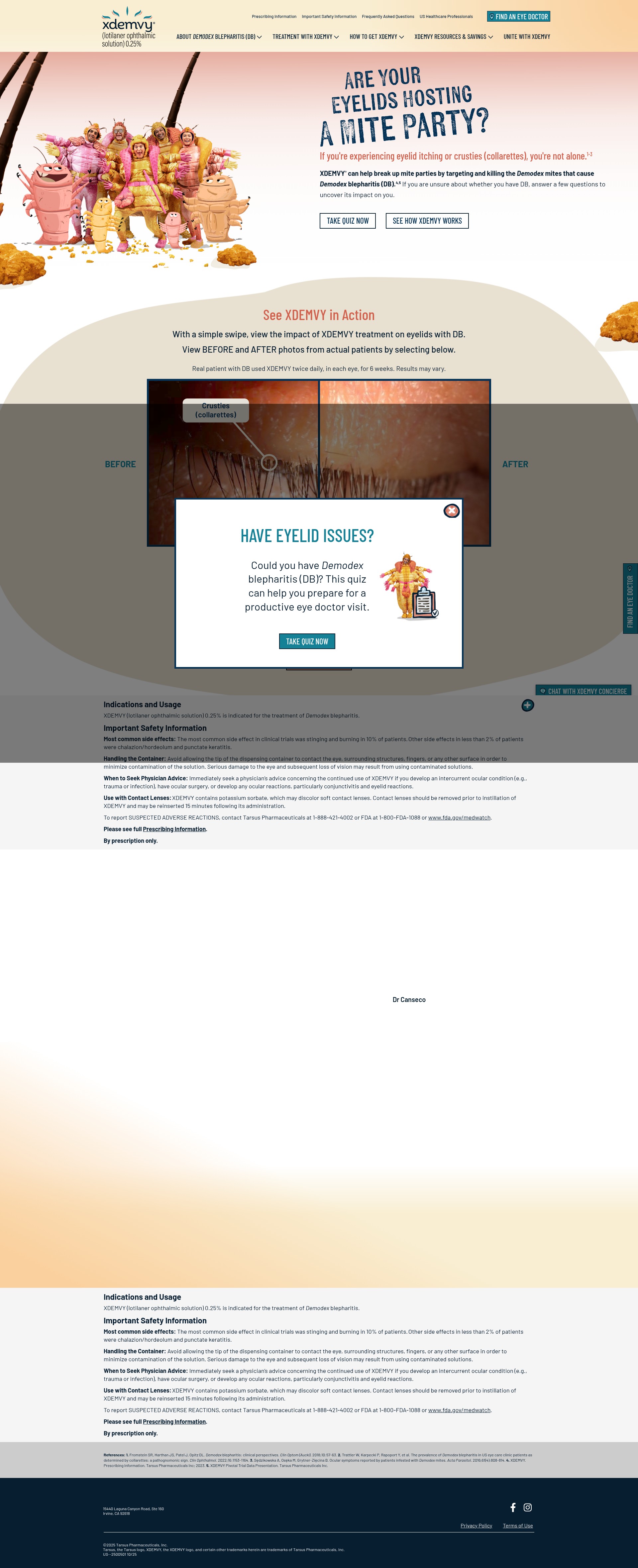 Screenshot of xdemvy.com