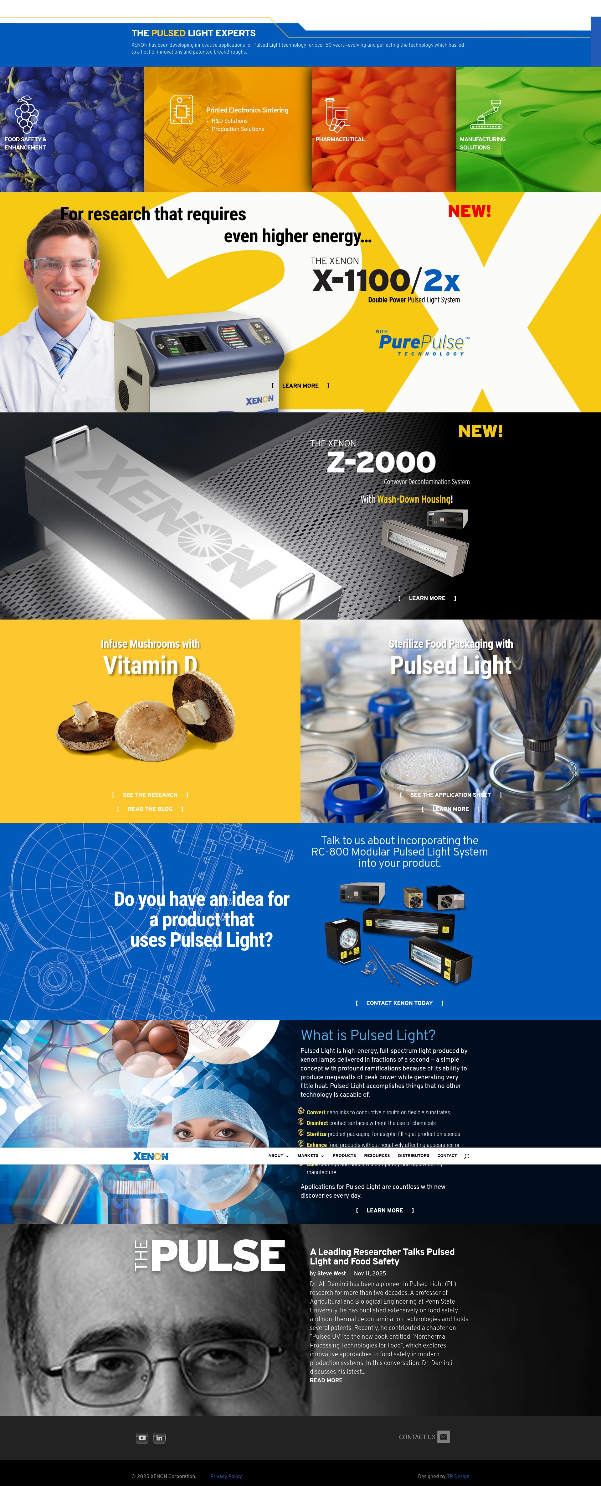 Screenshot of xenoncorp.com