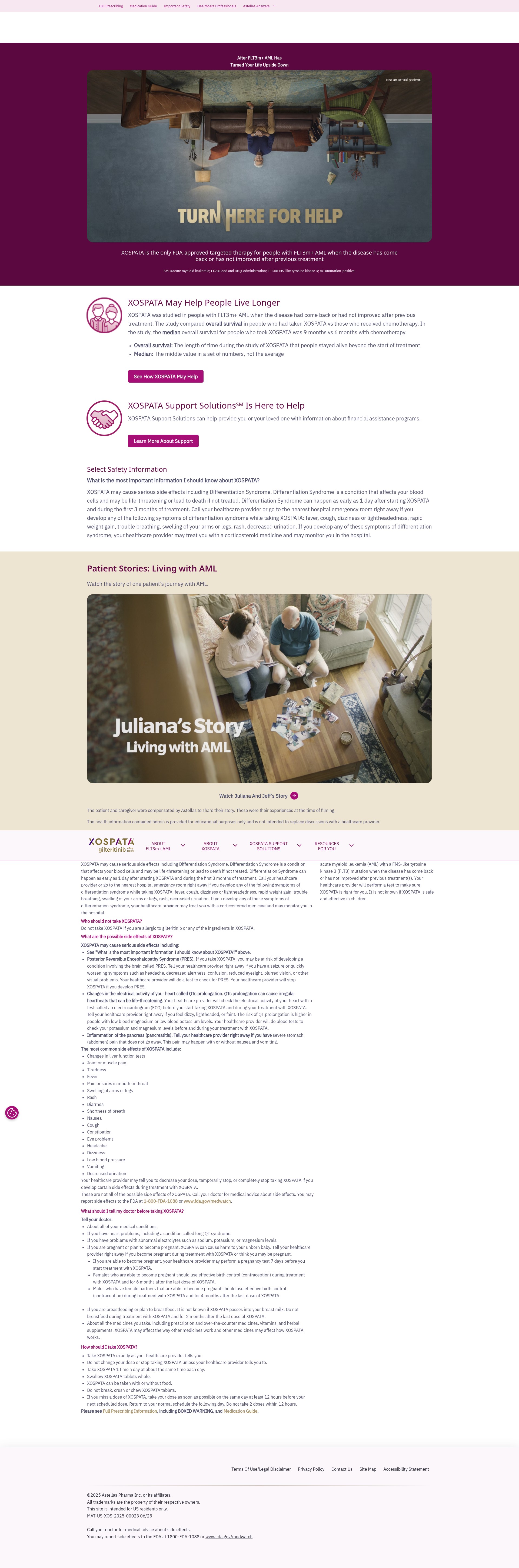 Screenshot of xospata.com
