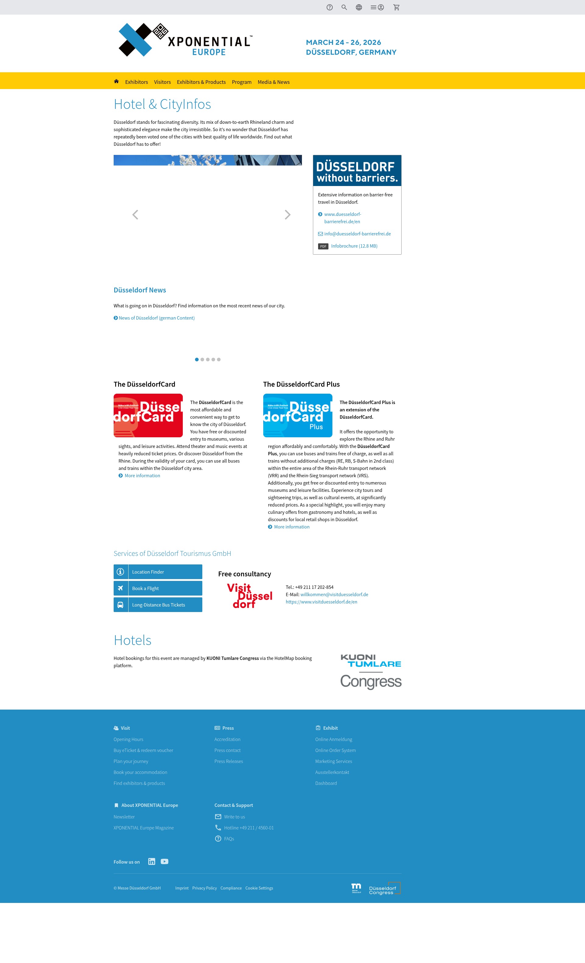 Screenshot of xponential-europe.com