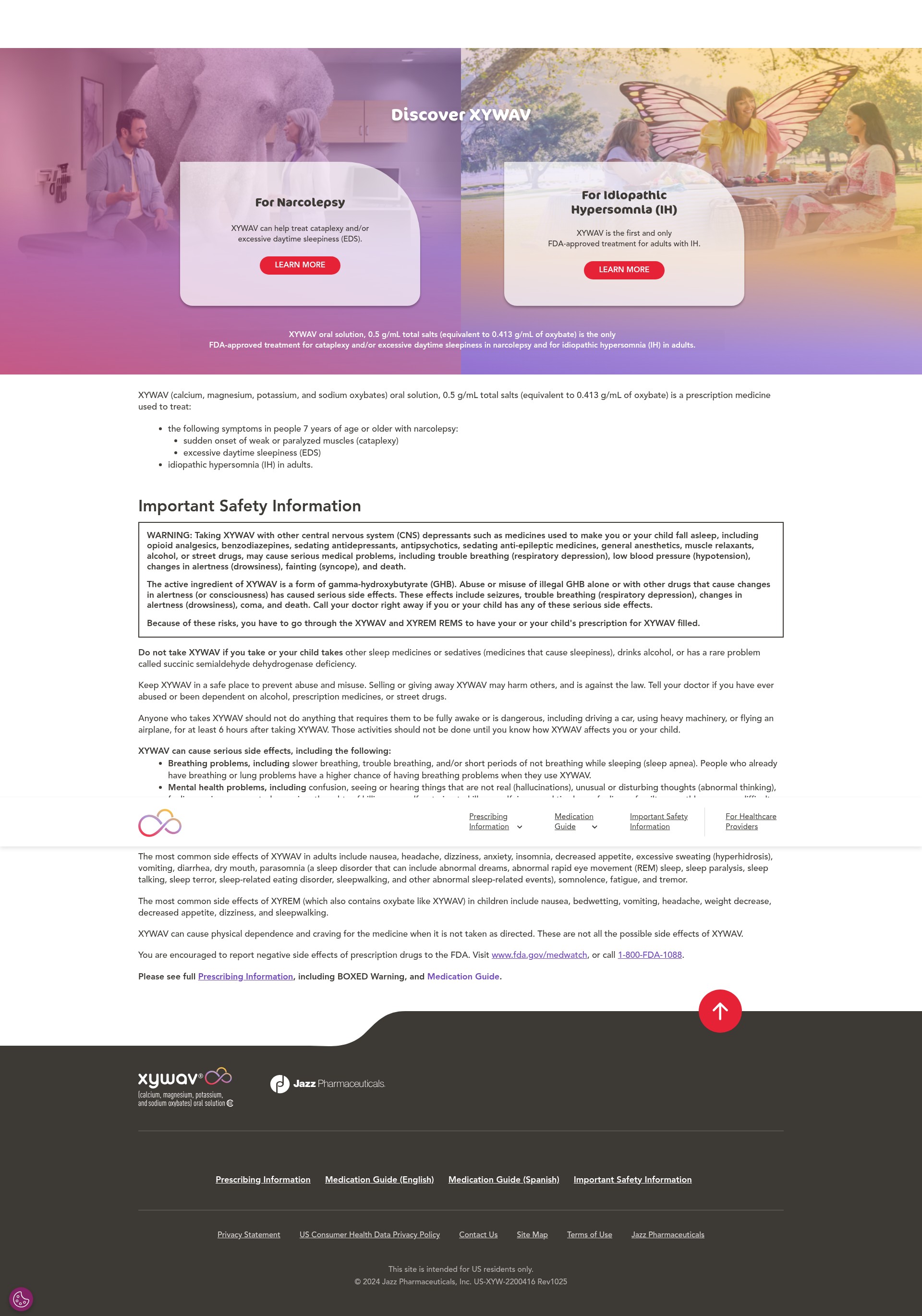 Screenshot of xywav.com