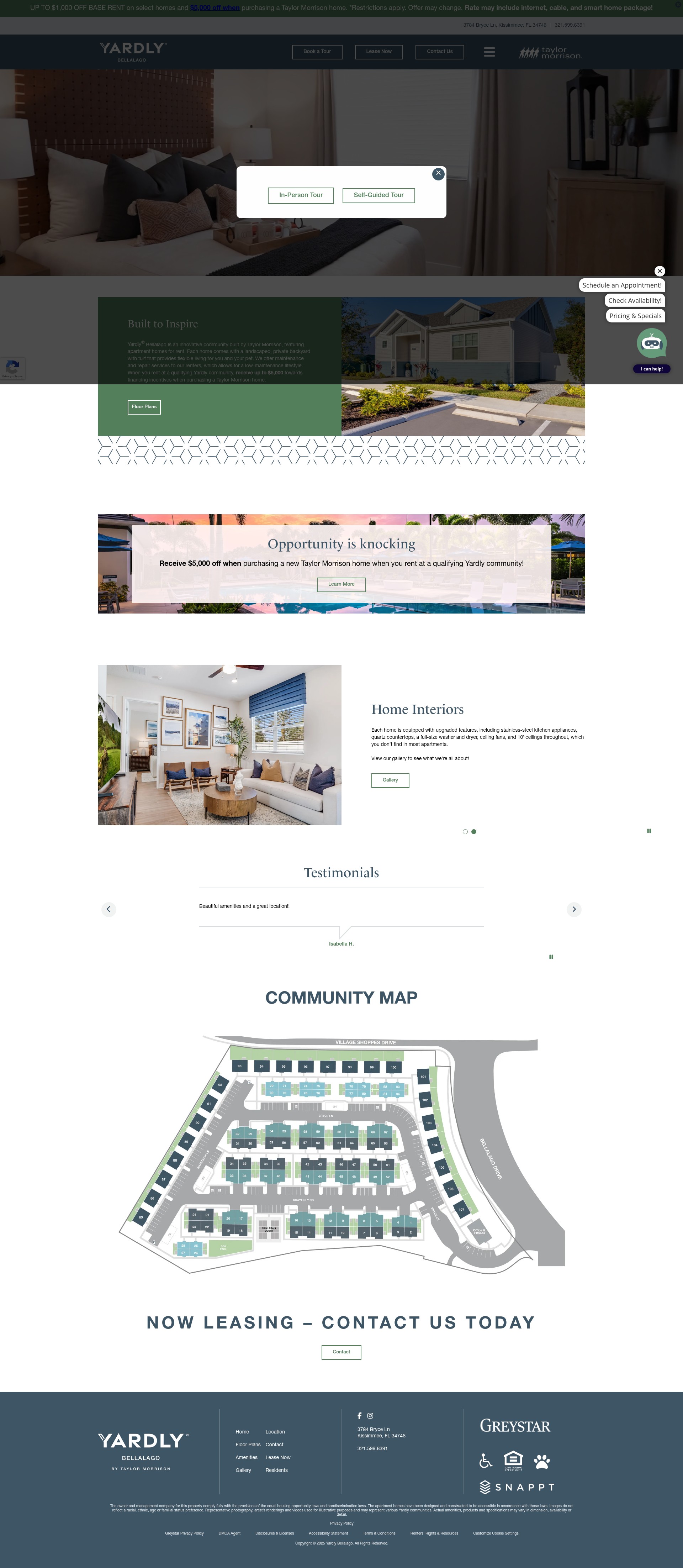 Screenshot of yardlybellalago.com