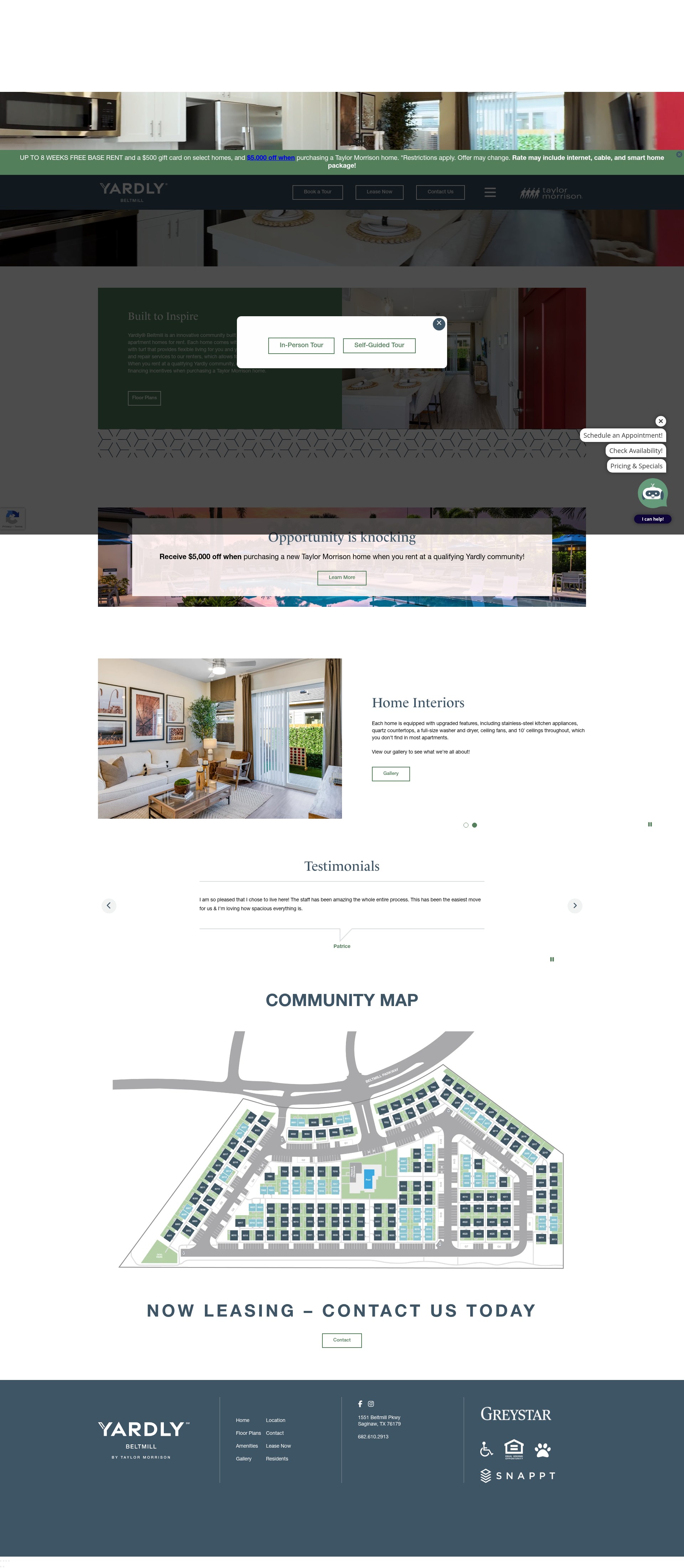 Screenshot of yardlybeltmill.com